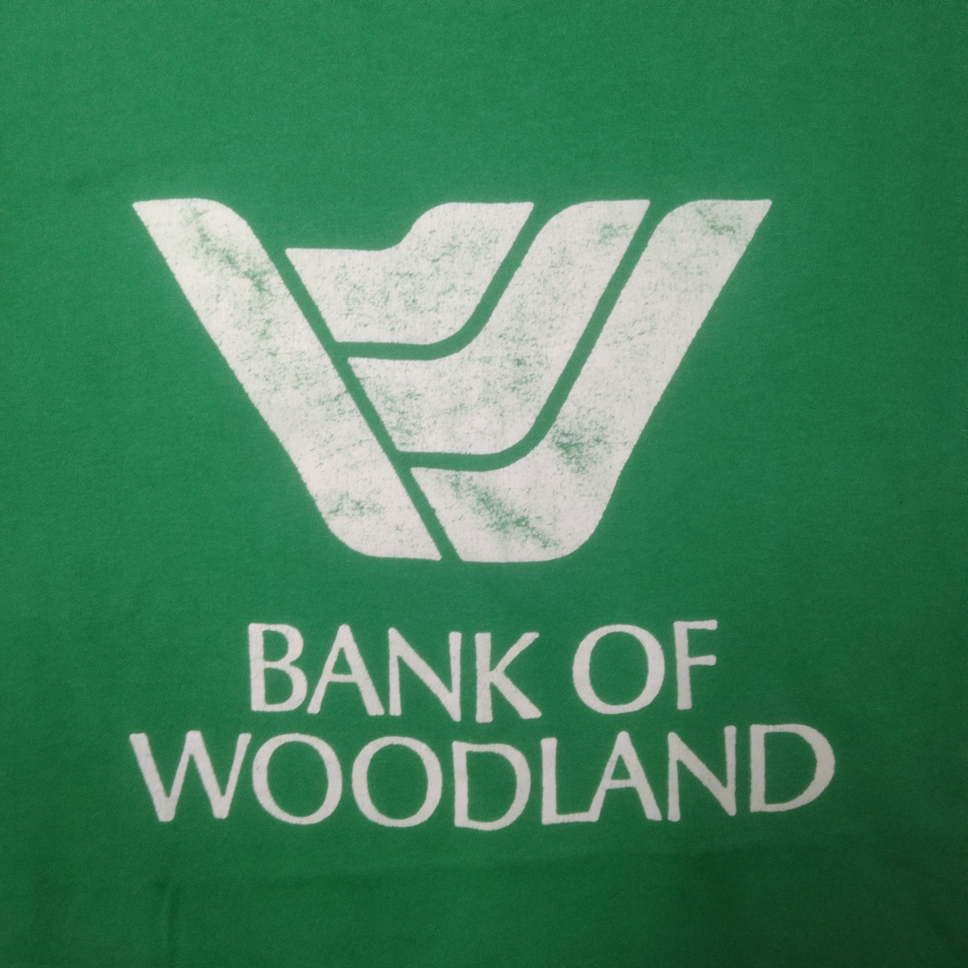 Hanes × Vintage Vintage Hanes 80's Bank of Woodland Size US L / EU 52-54 / 3 - 4 Thumbnail