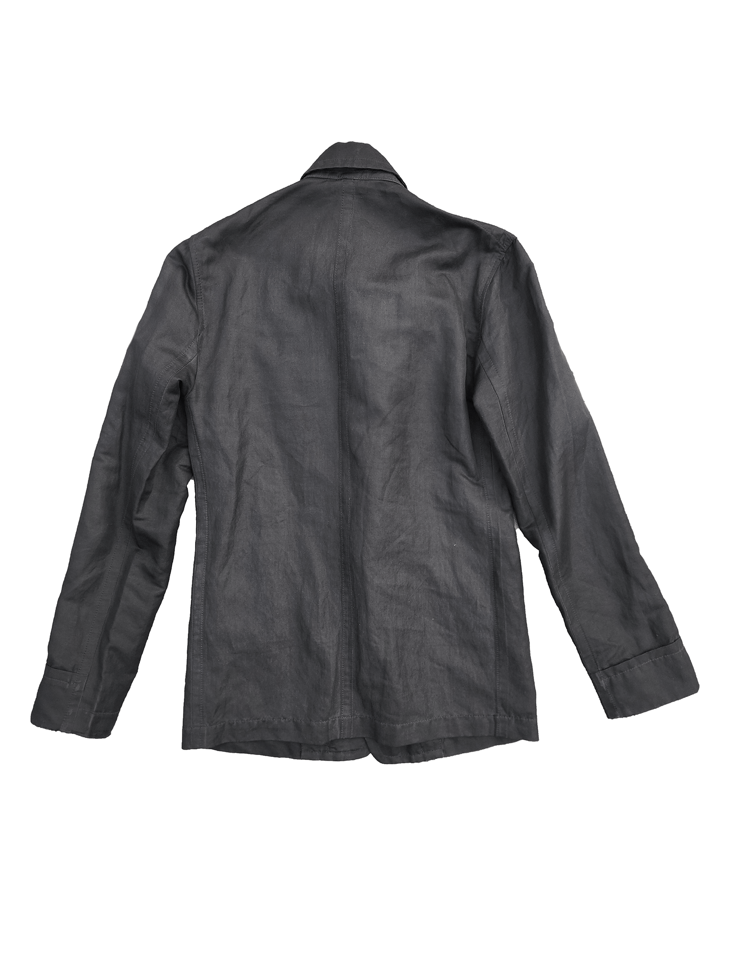 Ann Demeulemeester Ann Demeulemeester Double-Breasted Silk Jacket Size US XS / EU 42 / 0 - 2 Thumbnail