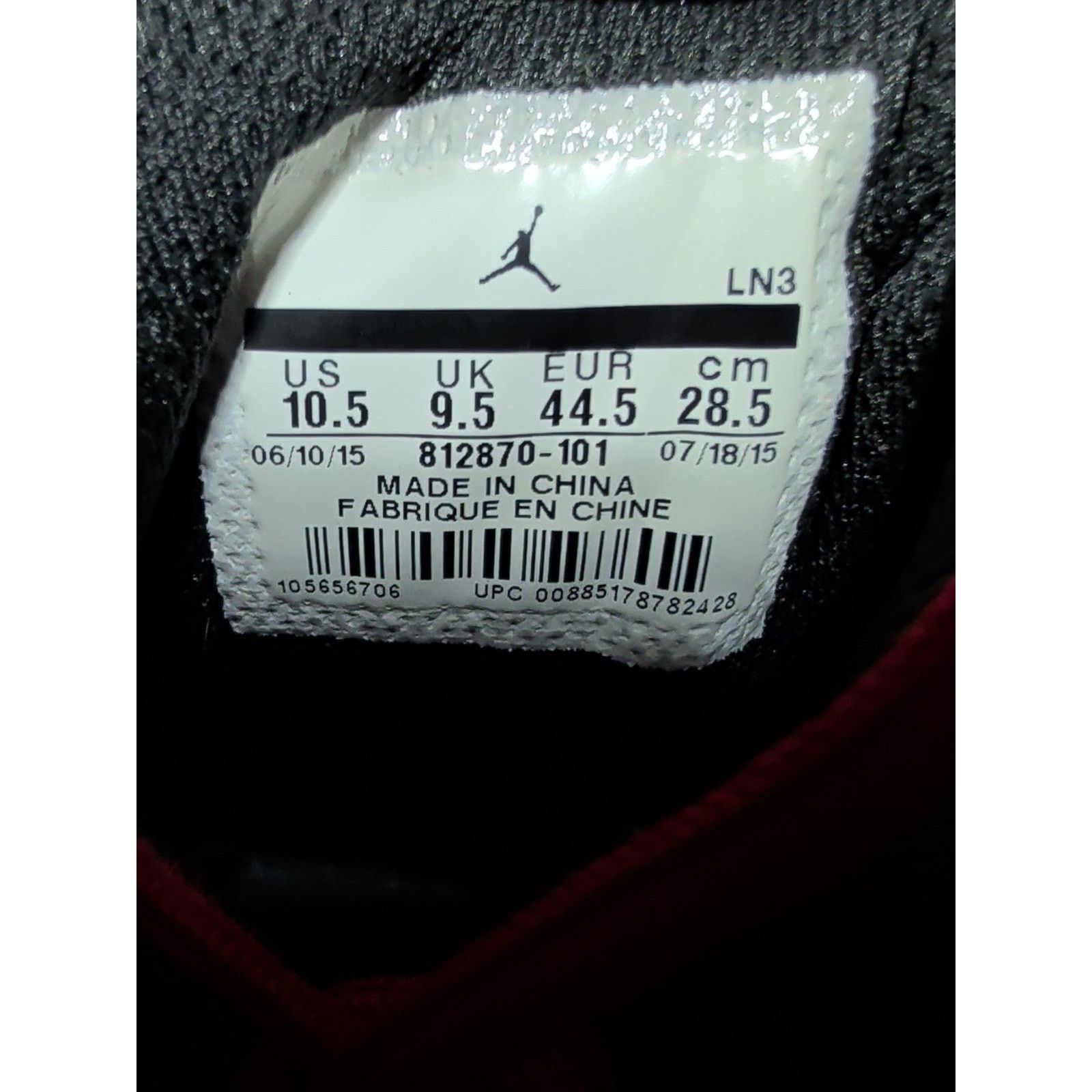 Nike Nike Jordan Super.Fly 4 JCRD Men's 10.5 Basketball Sneakers Size US 10.5 / EU 43-44 - 8 Thumbnail