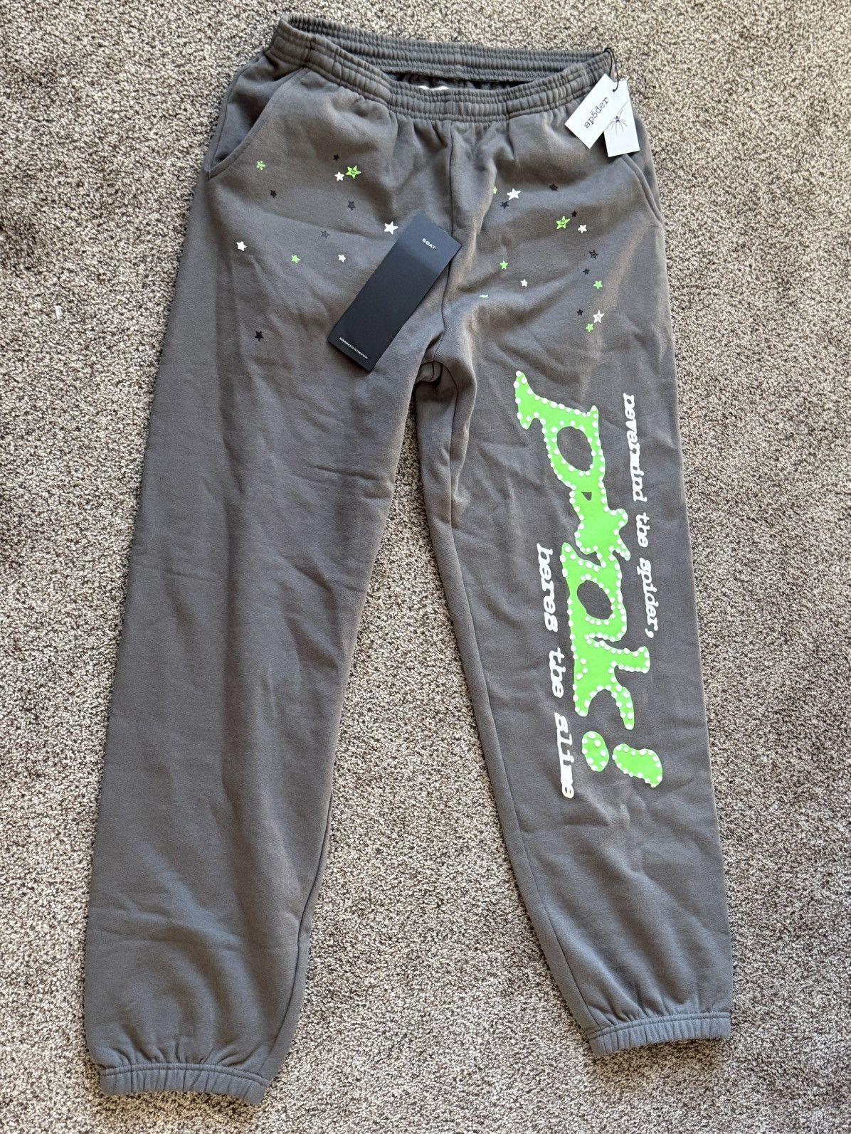 Sp5der Sp5der Punk Sweatpant “Slate” Size US 40 / EU 56 - 6 Thumbnail