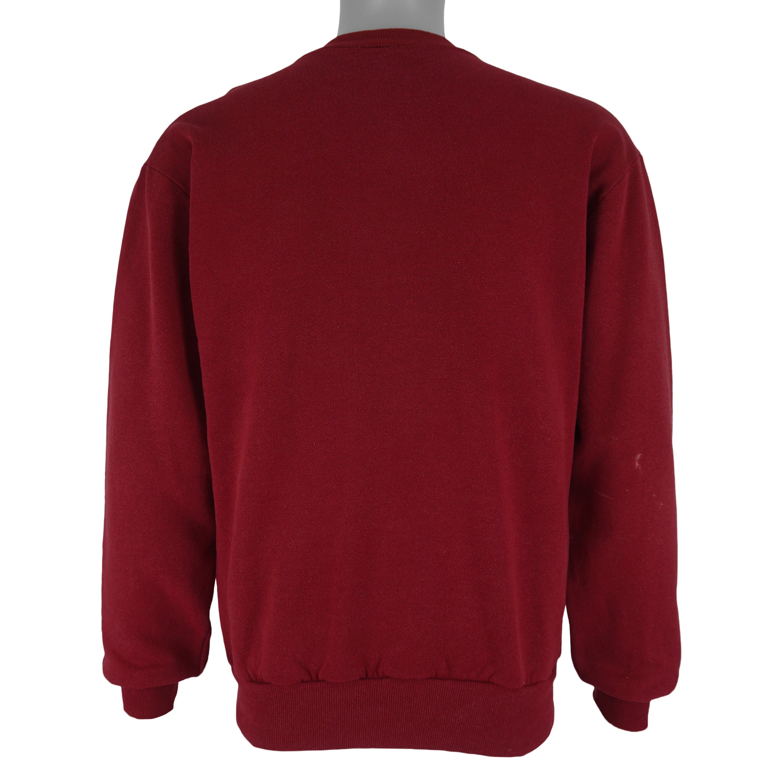 NCAA Red Oak - Alabama Crimson Tide Big Logo Sweatshirt 1990s Size US M / EU 48-50 / 2 - 2 Thumbnail