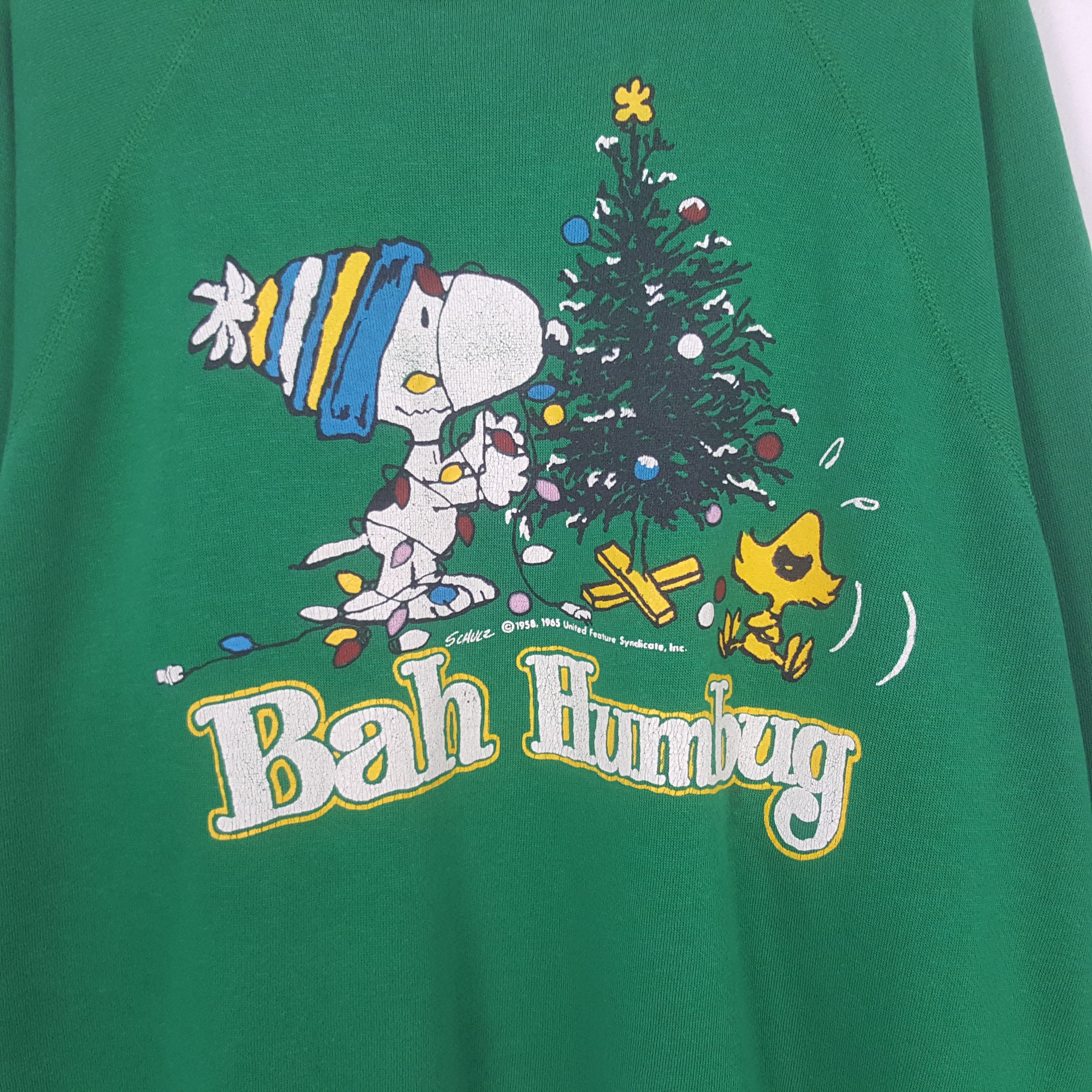 Vintage Vintage Snoopy Bag Humbug Sweatshirt Size US XL / EU 56 / 4 - 2 Thumbnail
