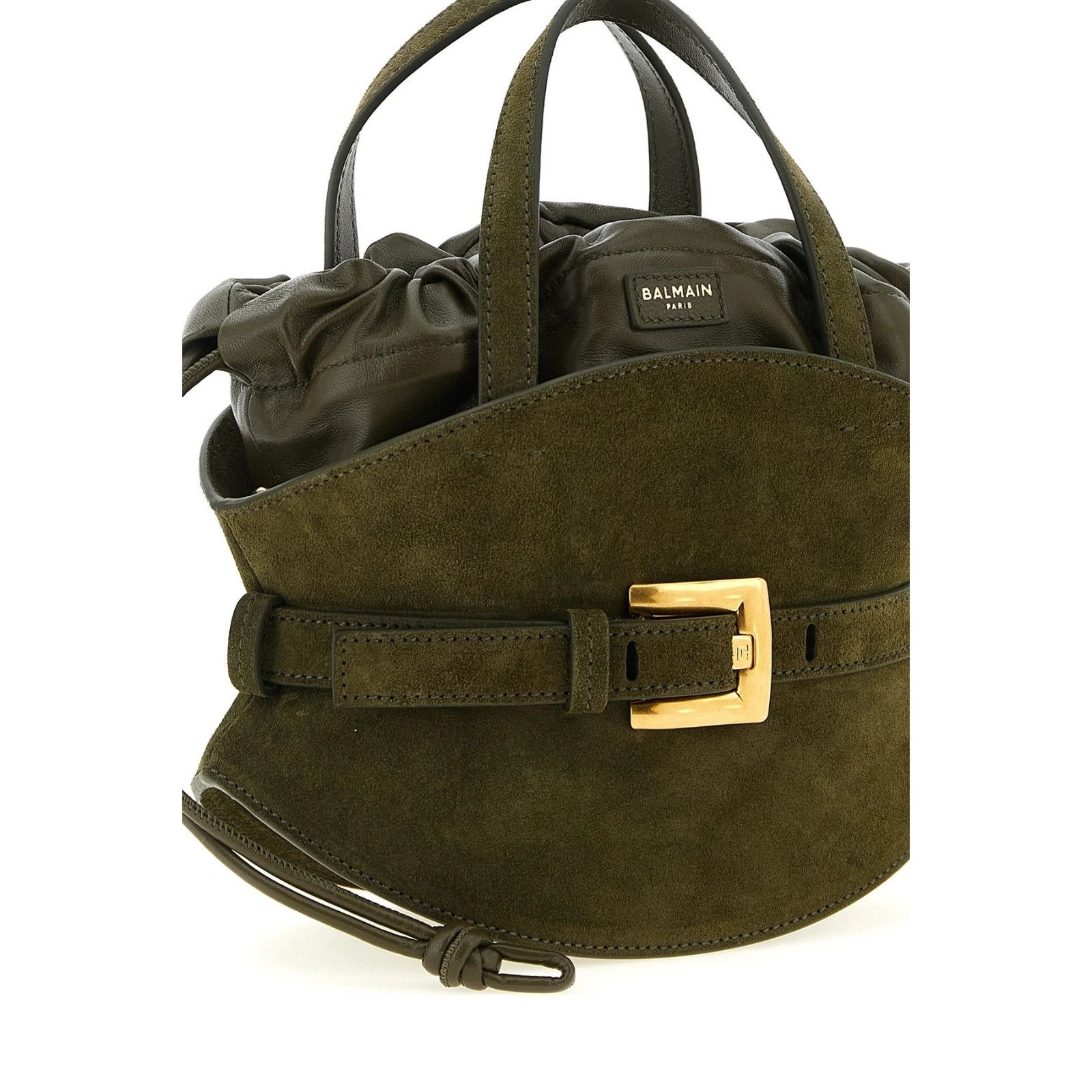 Balmain Balmain Shuffle Mini Green Leather Bag New & Authentic Size ONE SIZE - 2 Thumbnail
