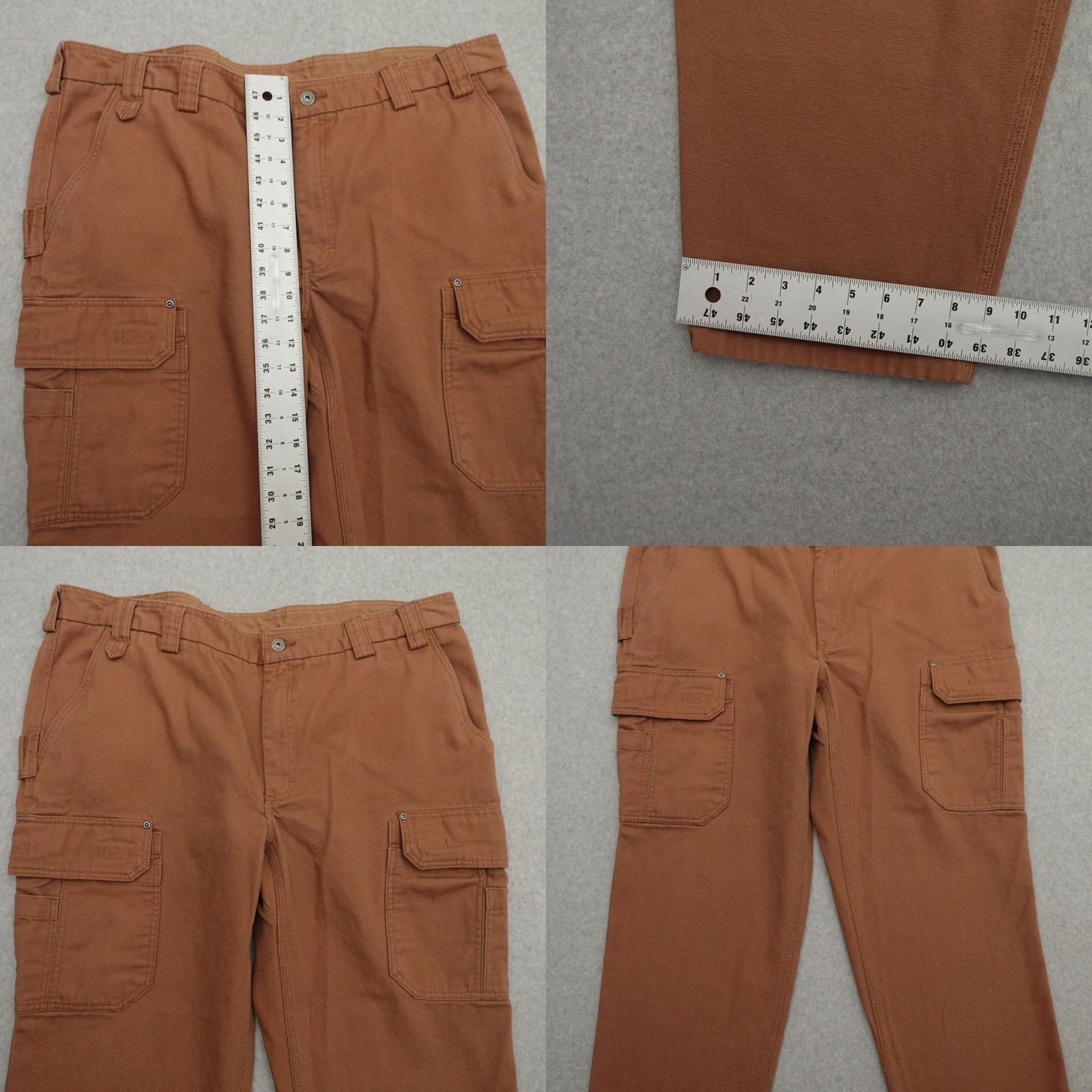 CO Duluth Trading Co Pants Mens 44 (44X29) Fire Hose Canvas Cargo Carpenter Brown Pants Mens 44 Canvas Brown Fire Hose Cargo Carpenter Pants Mens 44x29 Size US 44 / EU 60 - 8 Thumbnail