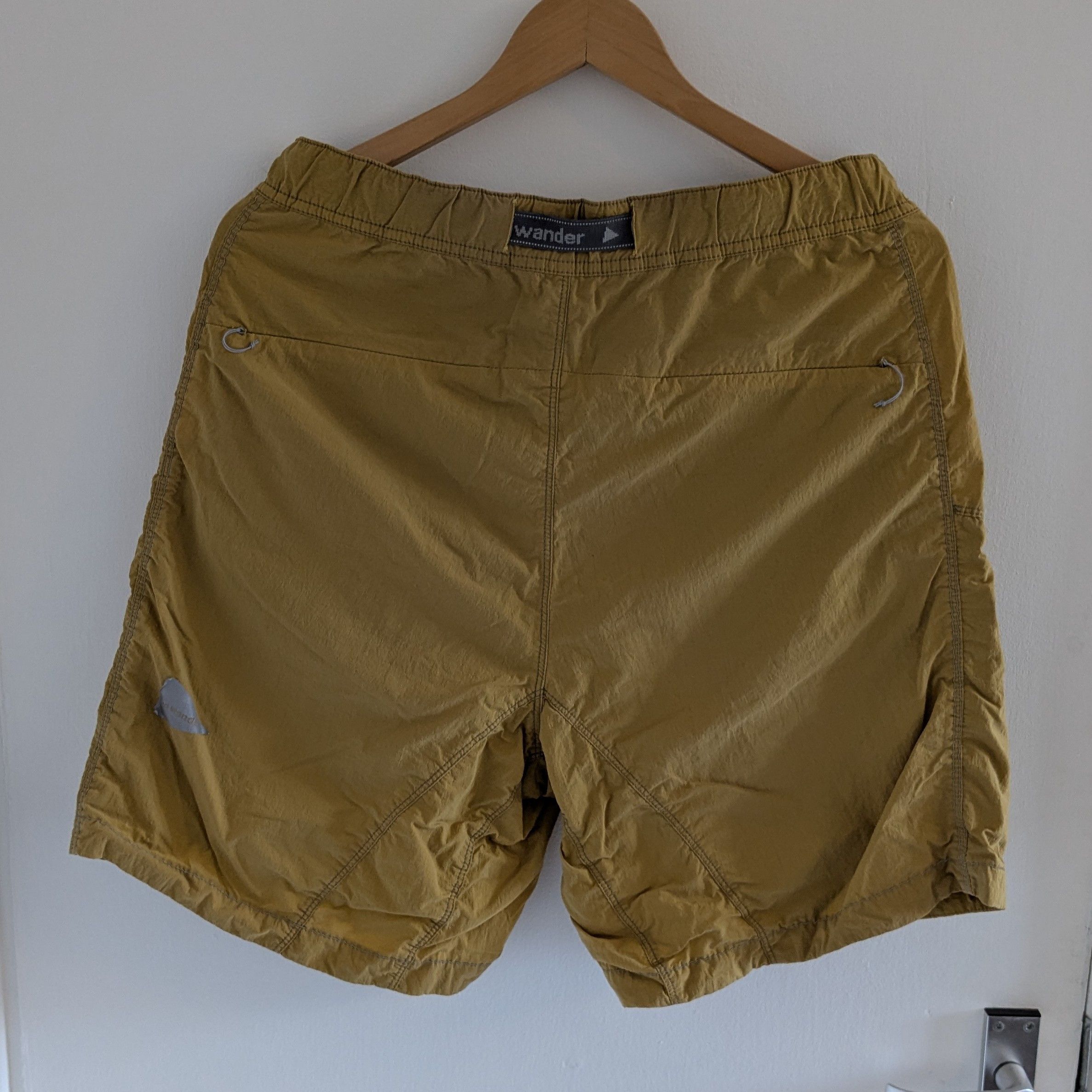 And Wander And Wander Yellow Light Hike Shorts Size US 32 / EU 48 - 4 Thumbnail