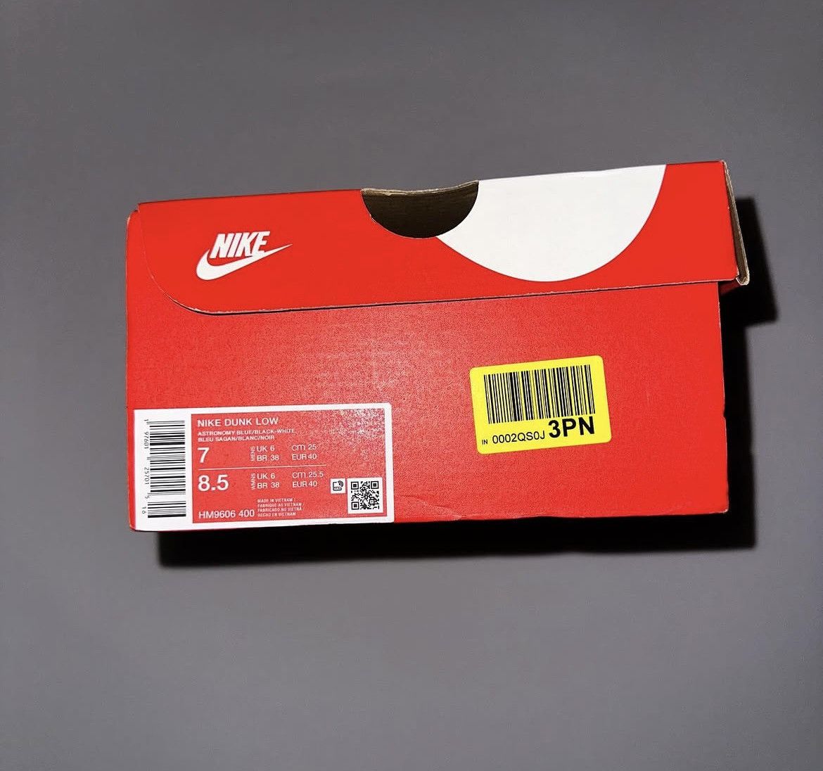 Nike Nike Dunk Low Astronomy Blue Size US 7 / EU 40 - 7 Thumbnail