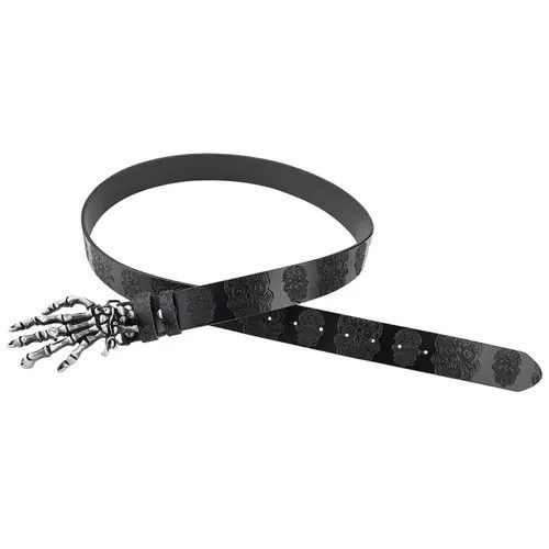 VIBE #23 Skull Leather Embossed Size ONE SIZE - 4 Thumbnail
