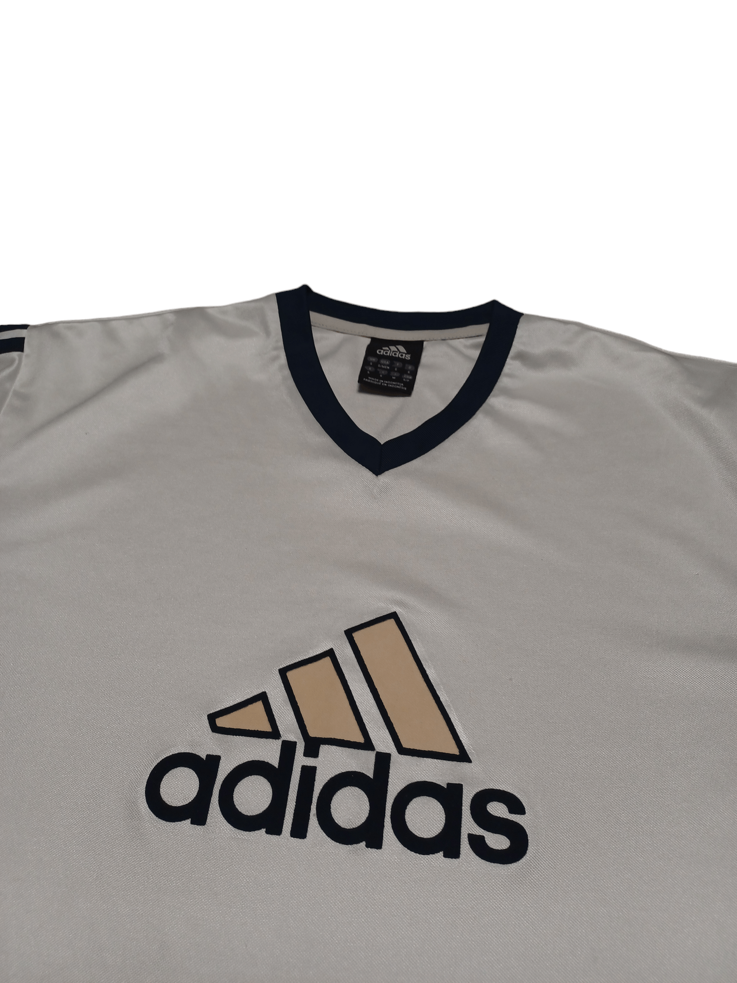Adidas 2003 VINTAGE ADIDAS BIGLOGO SOCCER JERSEY FOOTBALL TEE Size US M / EU 48-50 / 2 - 3 Thumbnail