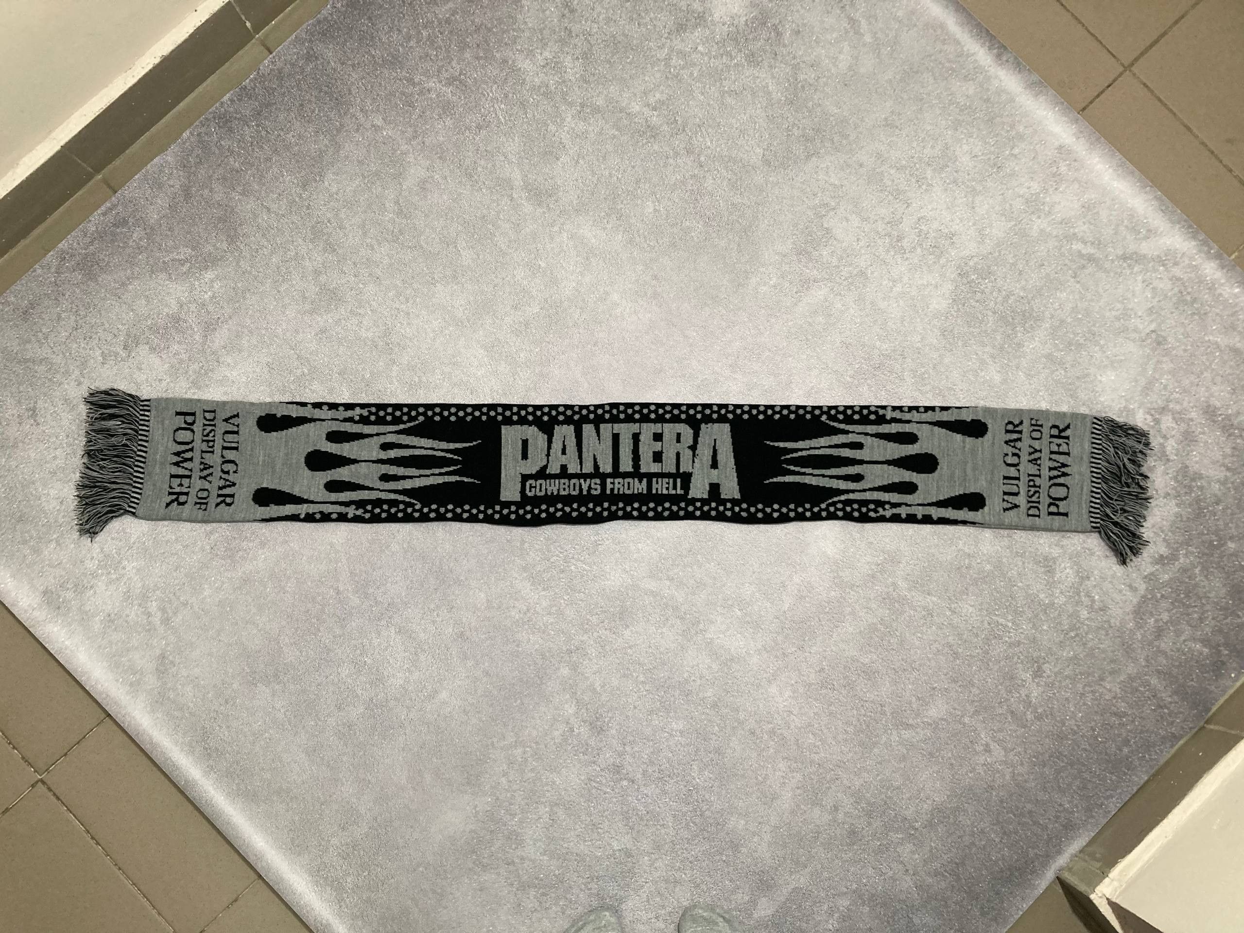 Band Tees Scarf Pantera - band rock metal Size ONE SIZE - 4 Thumbnail