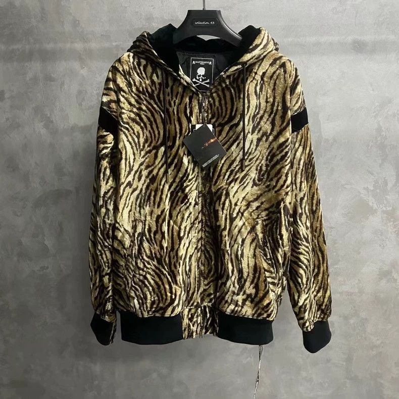 Mastermind Japan master mind japan Leopard Fur Logo Jacket-yf Size US L / EU 52-54 / 3 - 1 Thumbnail