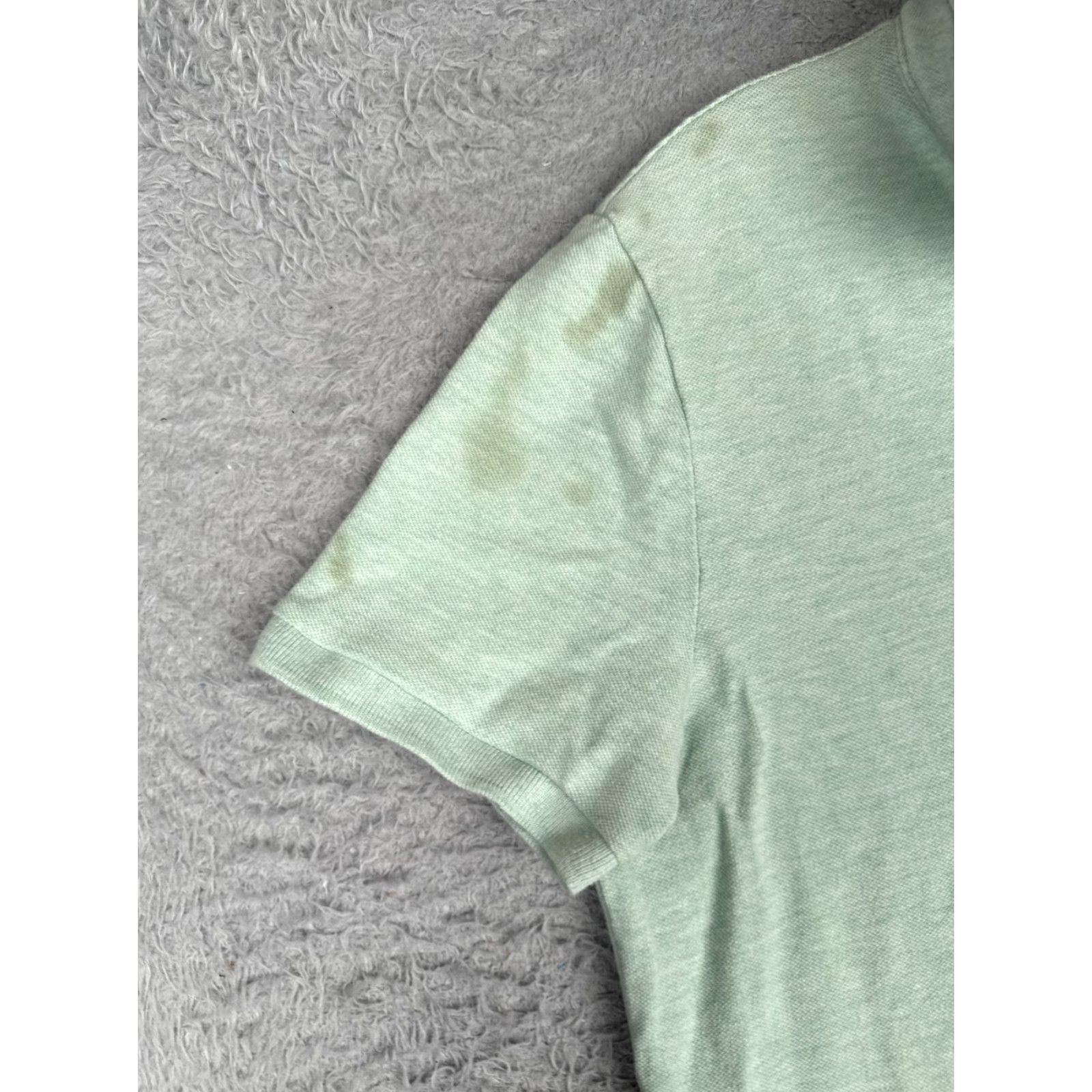 Tommy Hilfiger Tommy Hilfiger Polo Shirt Men Small Green Cotton Slim Read Size US S / EU 44-46 / 1 - 3 Thumbnail