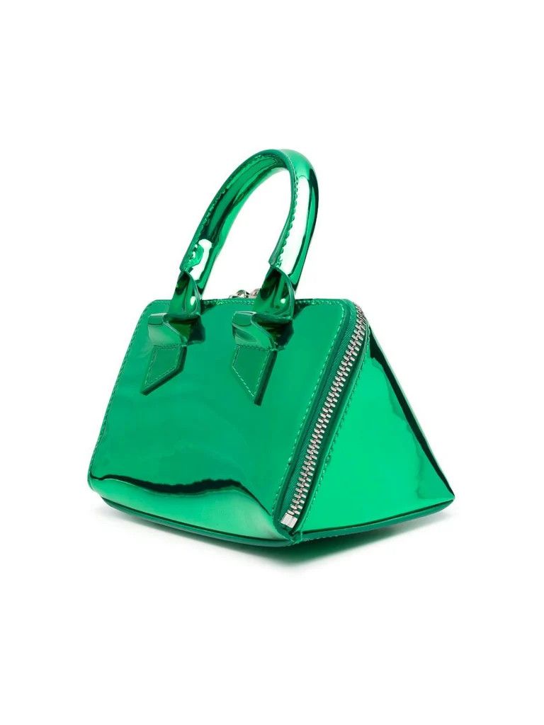 The Attico o1mle0525 Size: OS / Emerald Friday Crossbody Bag in Green Size ONE SIZE - 4 Thumbnail