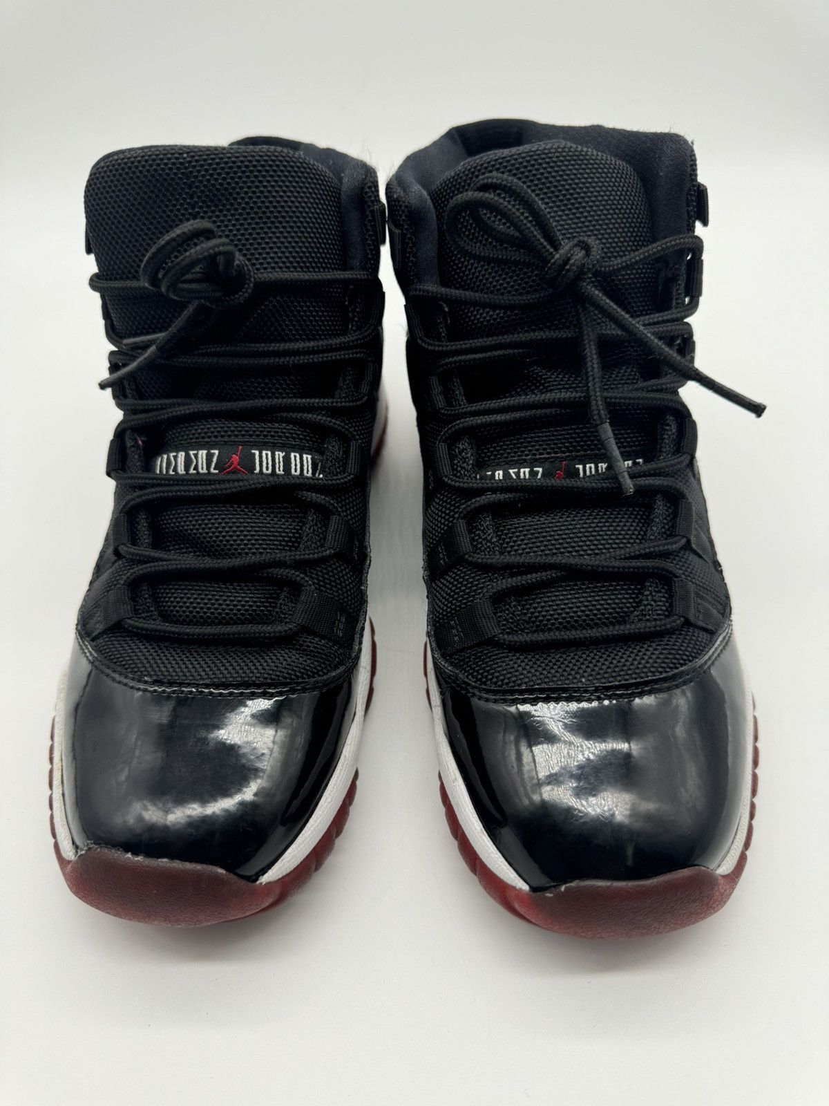 Nike Nike Air Jordan 11 Retro GS Bred Youth Size 6.5 | Women’s 8 Size US 6.5 / EU 39-40 - 4 Thumbnail