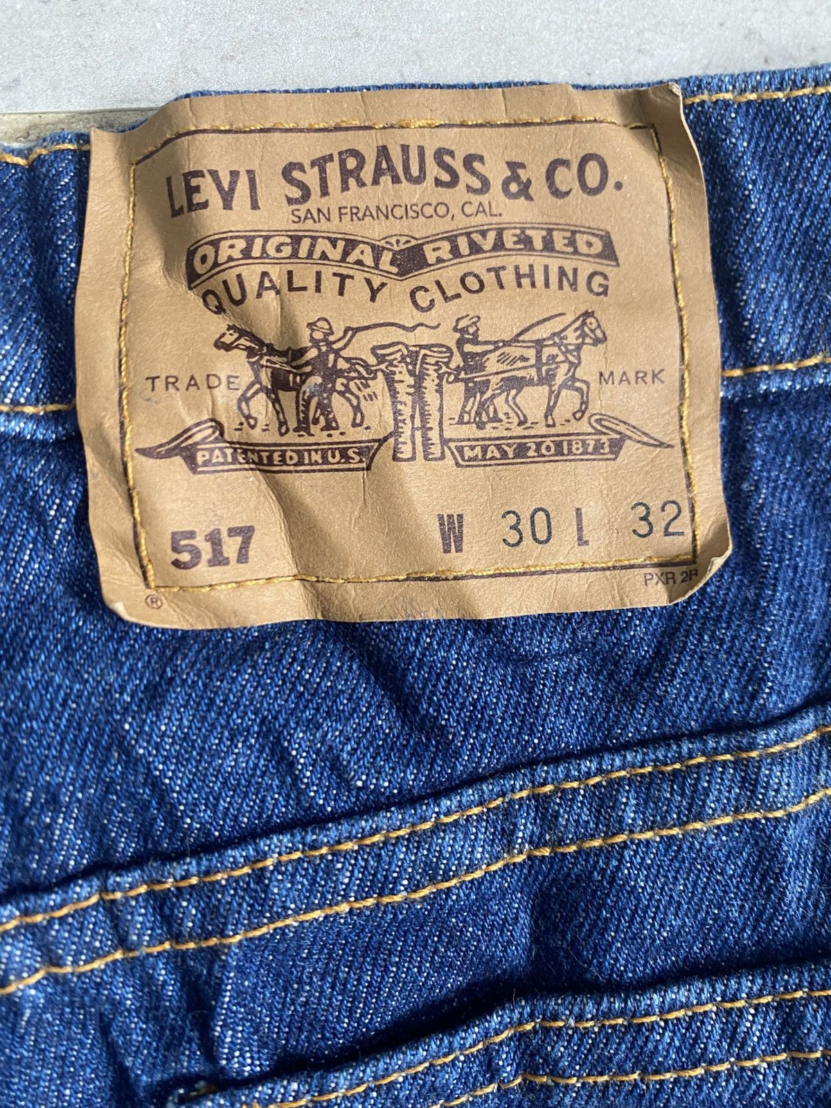 Levi's VINTAGE LEVIS 517 USA Size US 30 / EU 46 - 18 Thumbnail