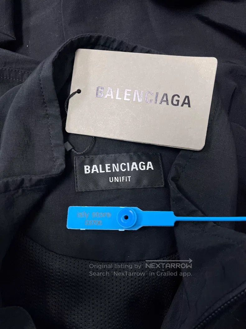 Balenciaga Balenciaga Solid color zippered stand collar sports long-s Size US L / EU 52-54 / 3 - 5 Thumbnail