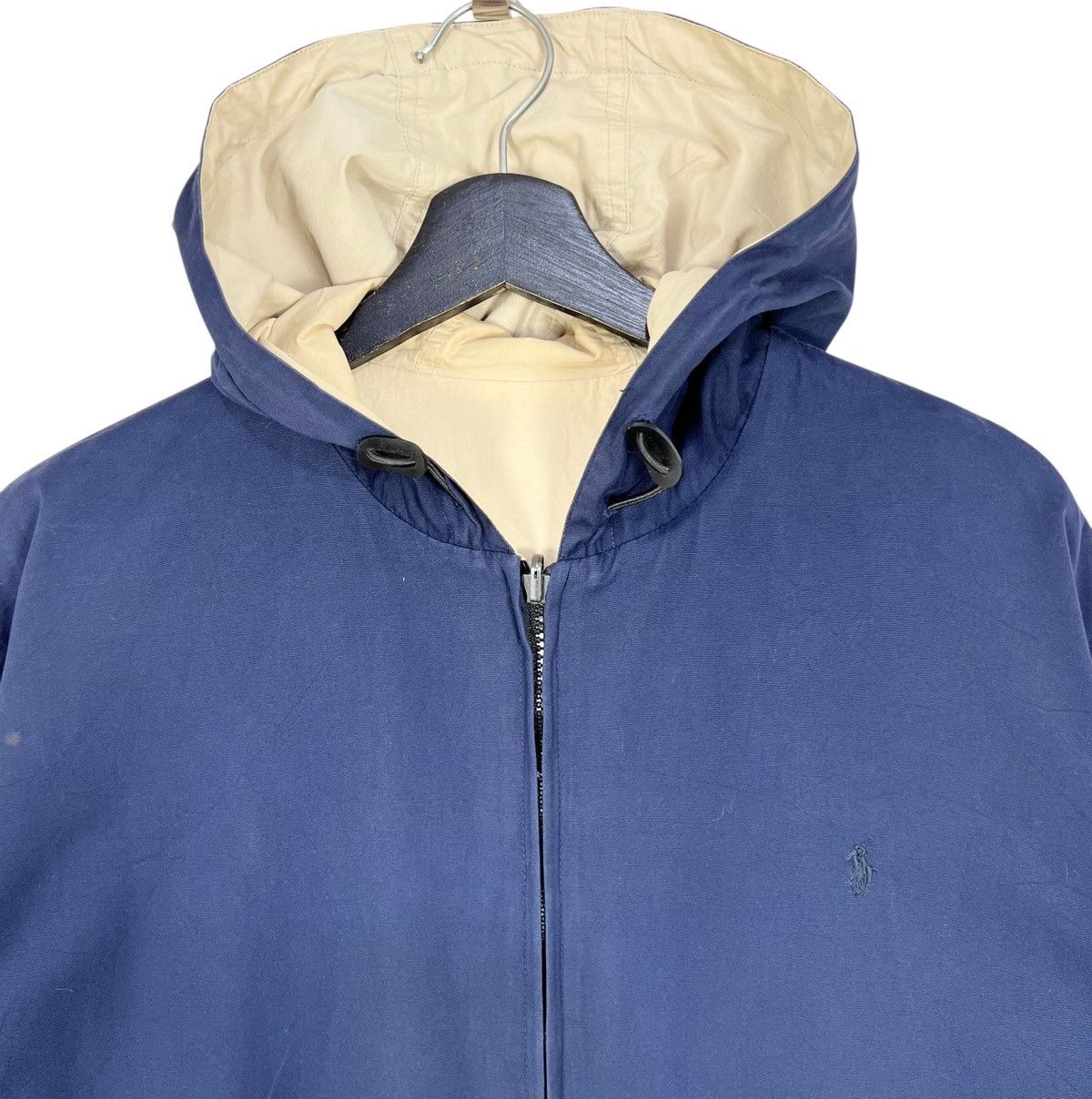 Polo Ralph Lauren × Ralph Lauren Polo Ralph Lauren Reversible Zipper Hoodie Light Jacket Size US M / EU 48-50 / 2 - 2 Thumbnail