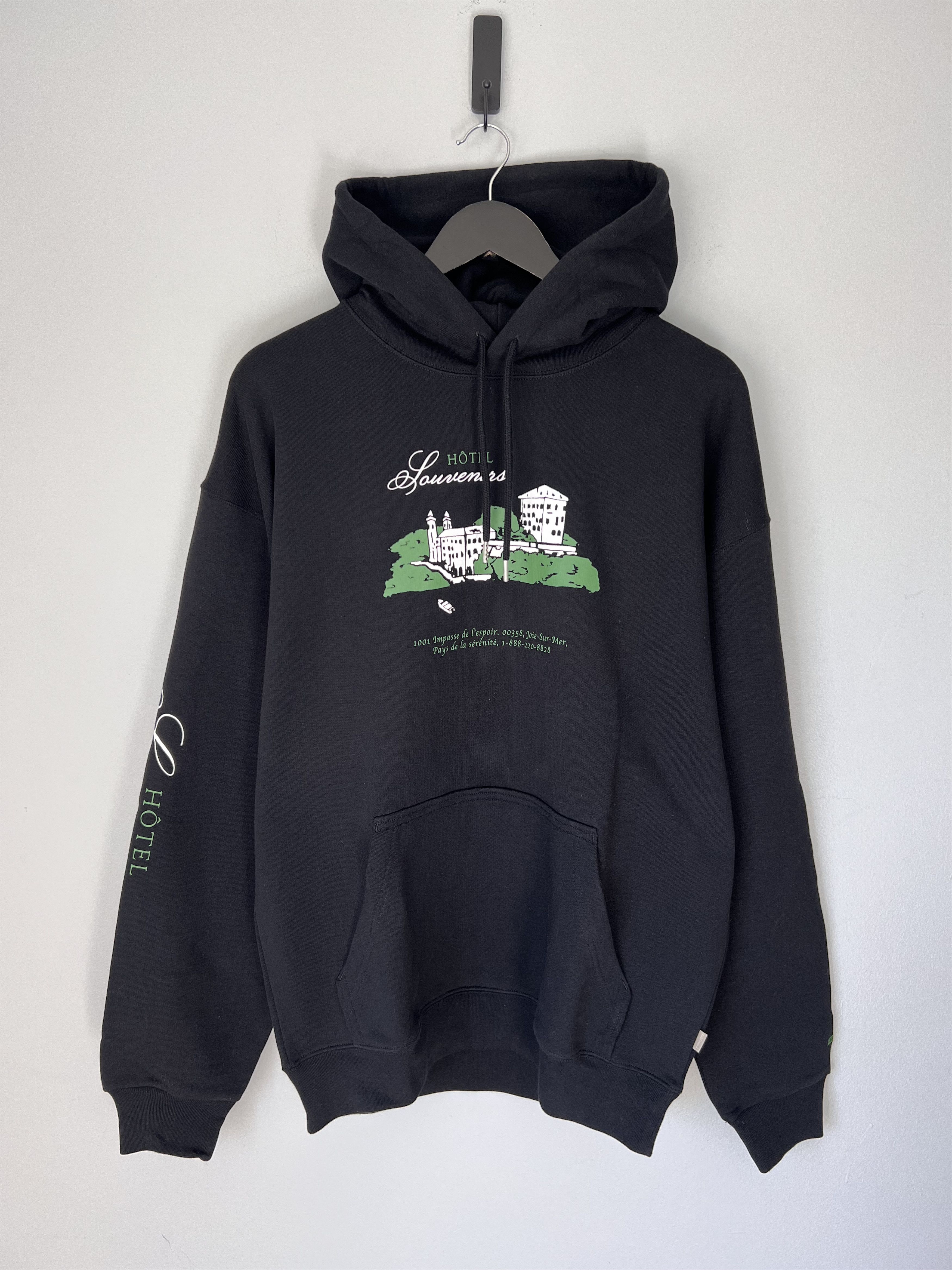 A.P.C. × JJJJound A.P.C. JJJJound Hotel Hoodie in Black Size US L / EU 52-54 / 3 - 1 Thumbnail