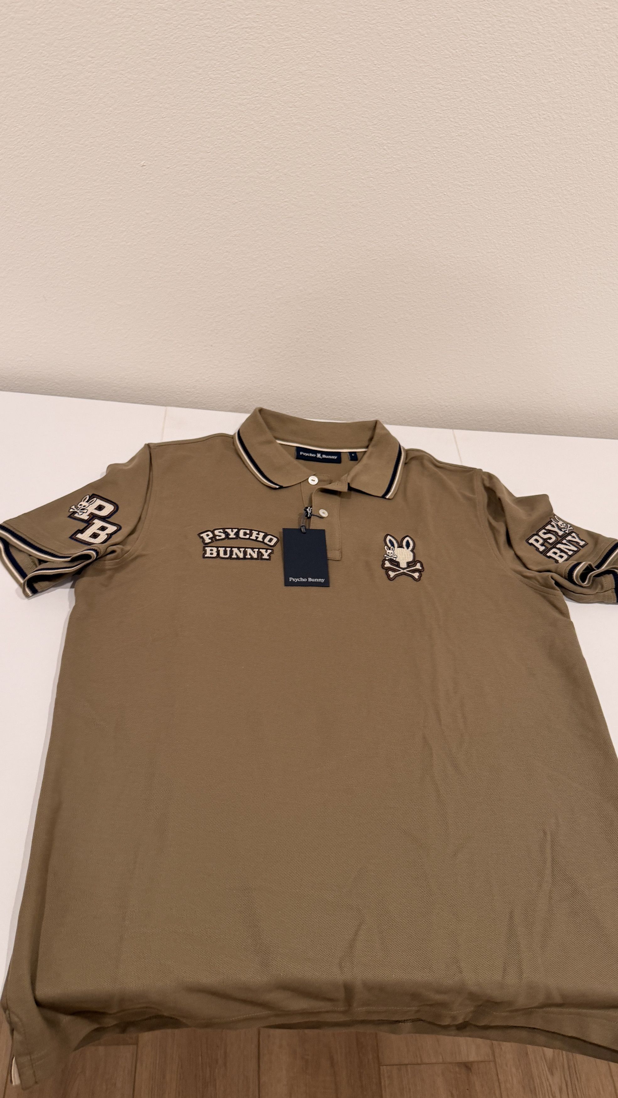 Psycho Bunny Psycho Bunny Wade All Over Piqué Polo – (Brand New w/ Tags) Size US M / EU 48-50 / 2 - 4 Thumbnail