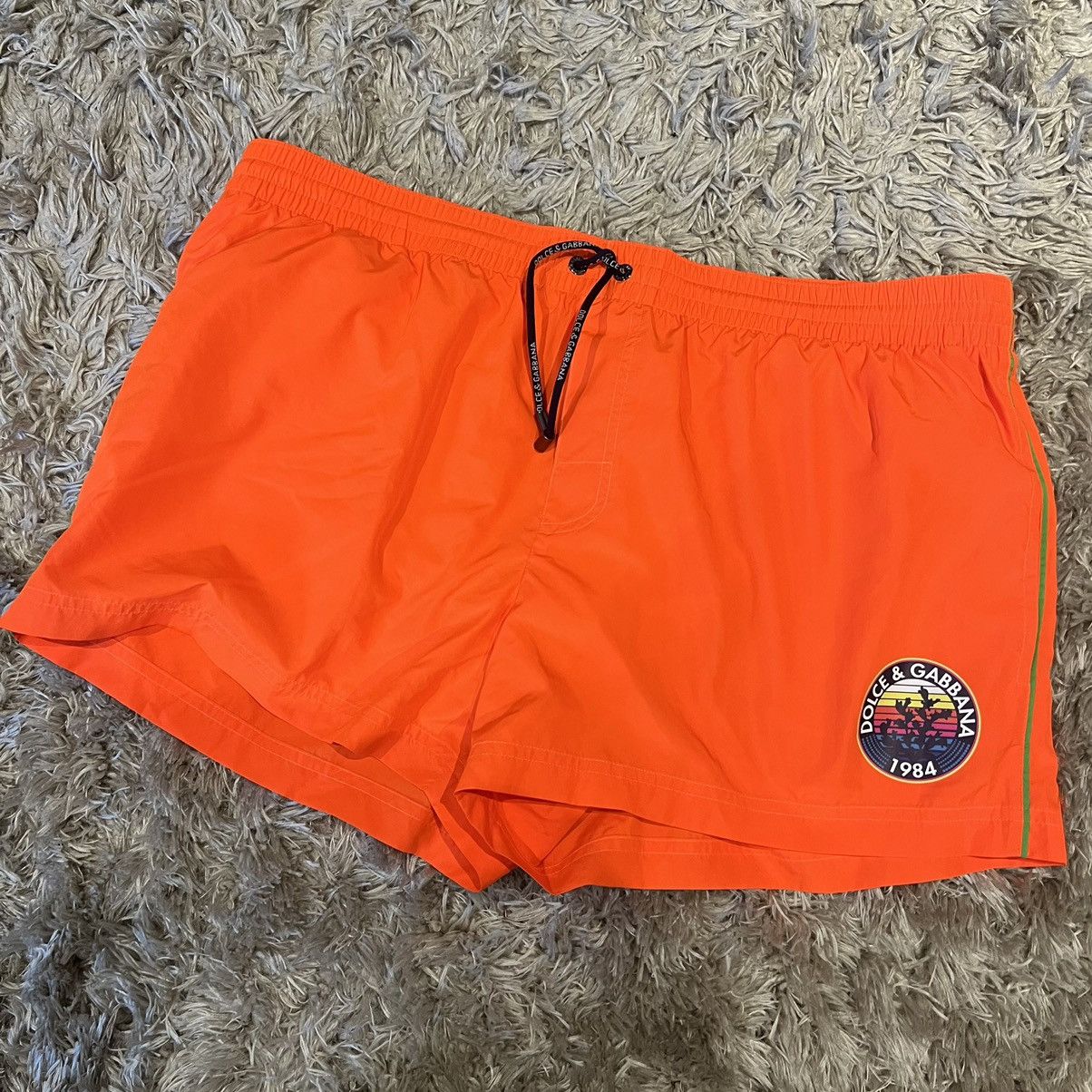 Dolce & Gabbana D&G shorts swimwear joggers print XXL logo Dolce and Gabanna Size US 40 / EU 56 - 1 Thumbnail