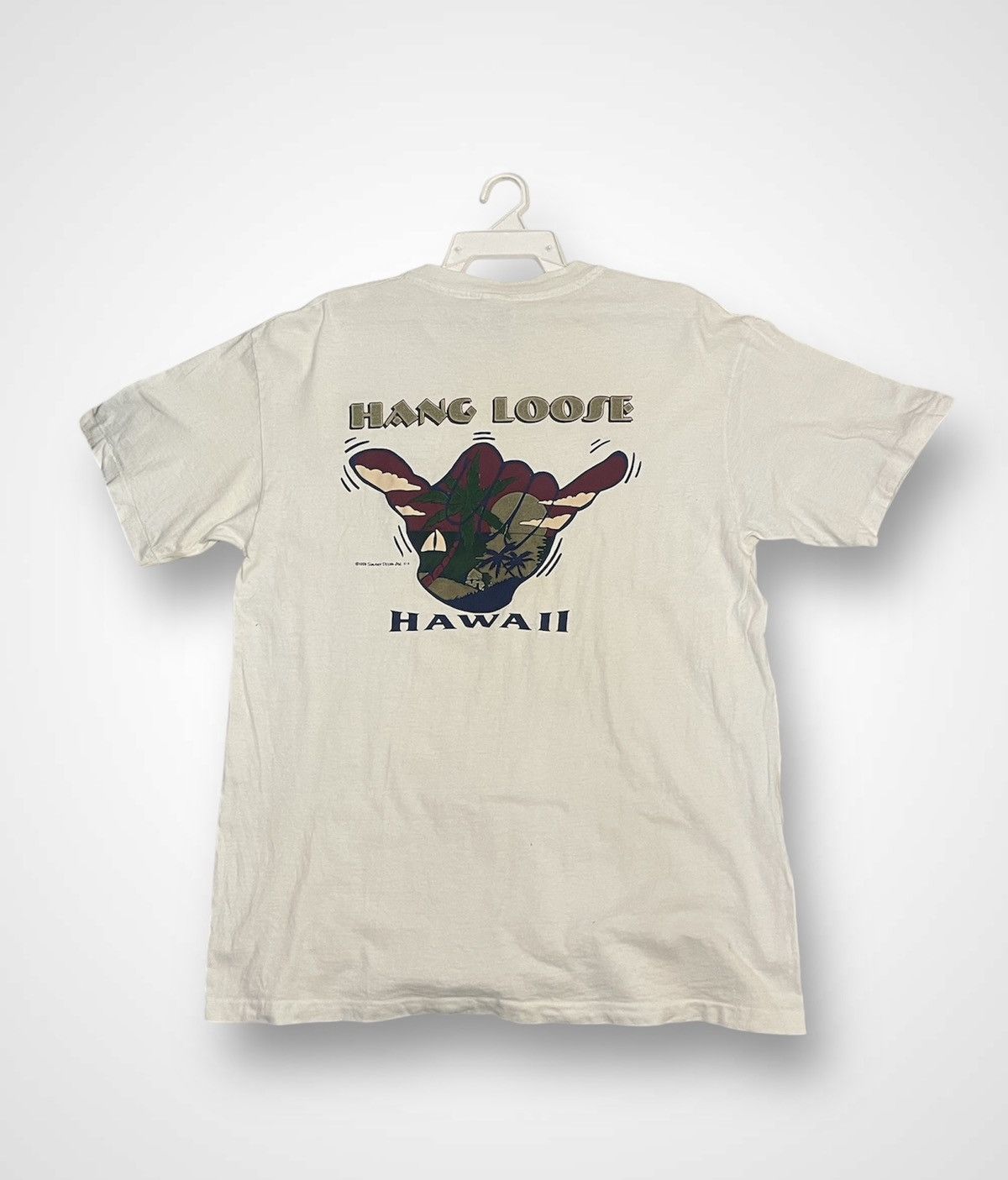 Vintage Vintage Hang Loose Hawaii Shirt (05) Size US L / EU 52-54 / 3 - 2 Thumbnail