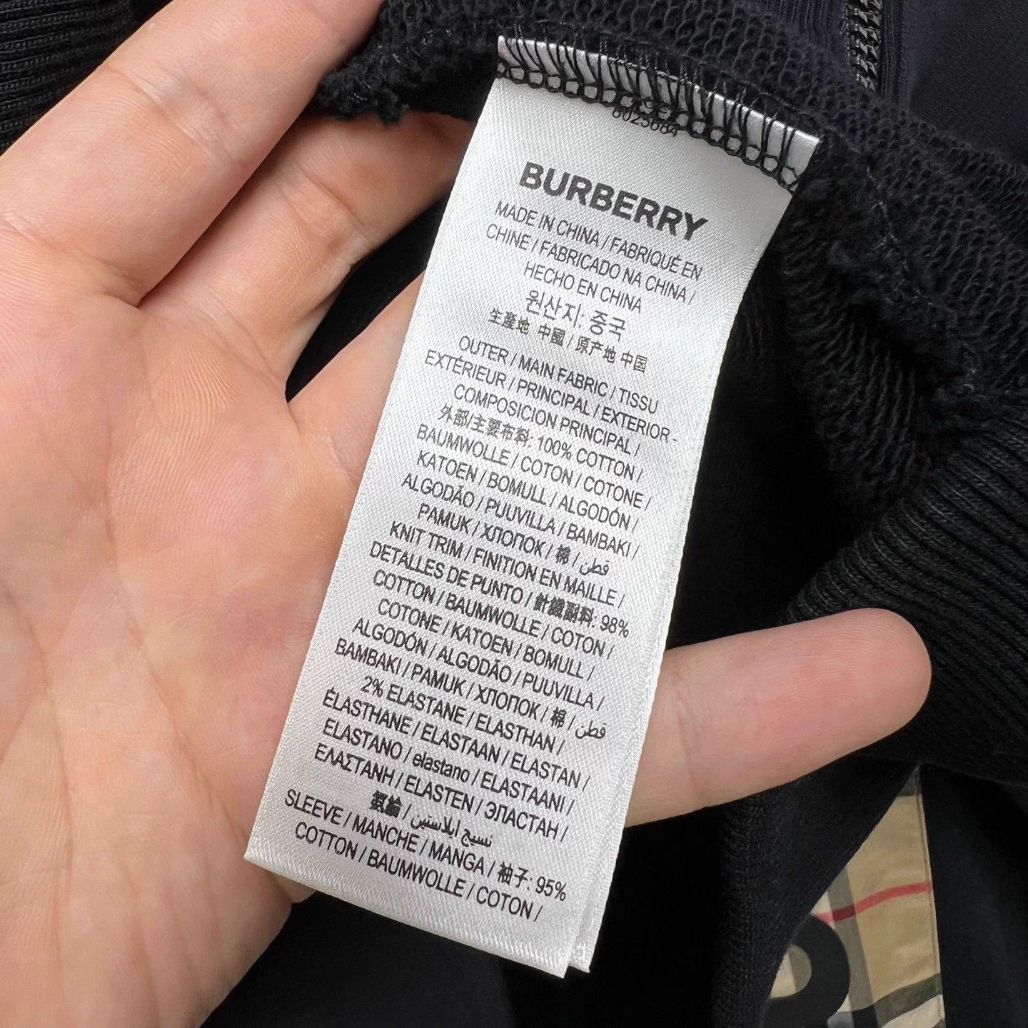 Burberry Burberry Classic Check Panel Zip-Front Jacket Size US M / EU 48-50 / 2 - 4 Thumbnail