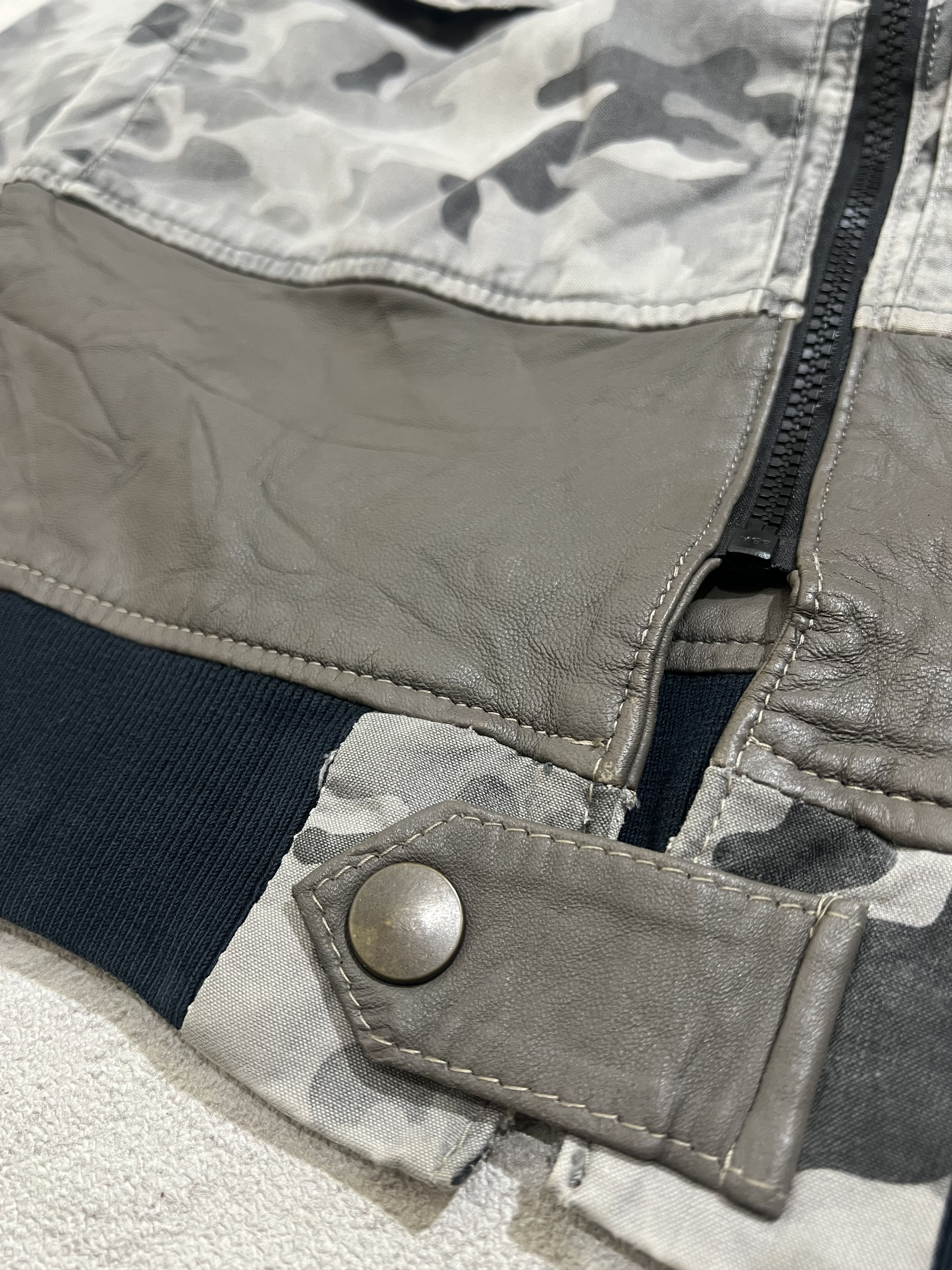 Japanese Brand 2000s Hysteric Camo Vkei Biker Leather Work y2k Lgb Ifsix Size US S / EU 44-46 / 1 - 5 Thumbnail