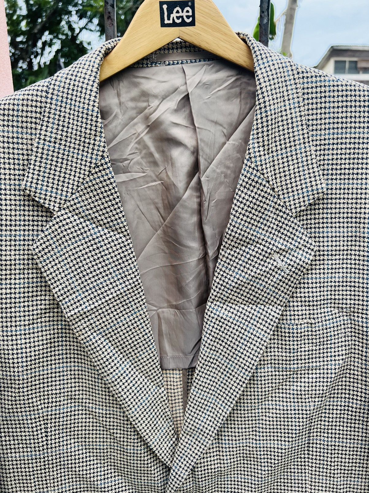 Vintage × Yves Saint Laurent Vintage Yves Saint Laurent YSL Wool Blazer Size 106 (L) Size 46R - 4 Thumbnail