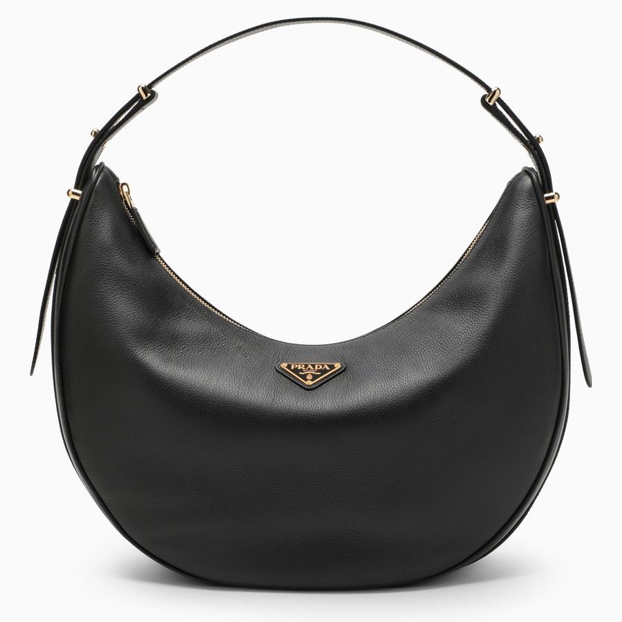 Prada o1d2blof0924 Size : OS / Leather Shoulder Bag In Black Size ONE SIZE - 1 Thumbnail