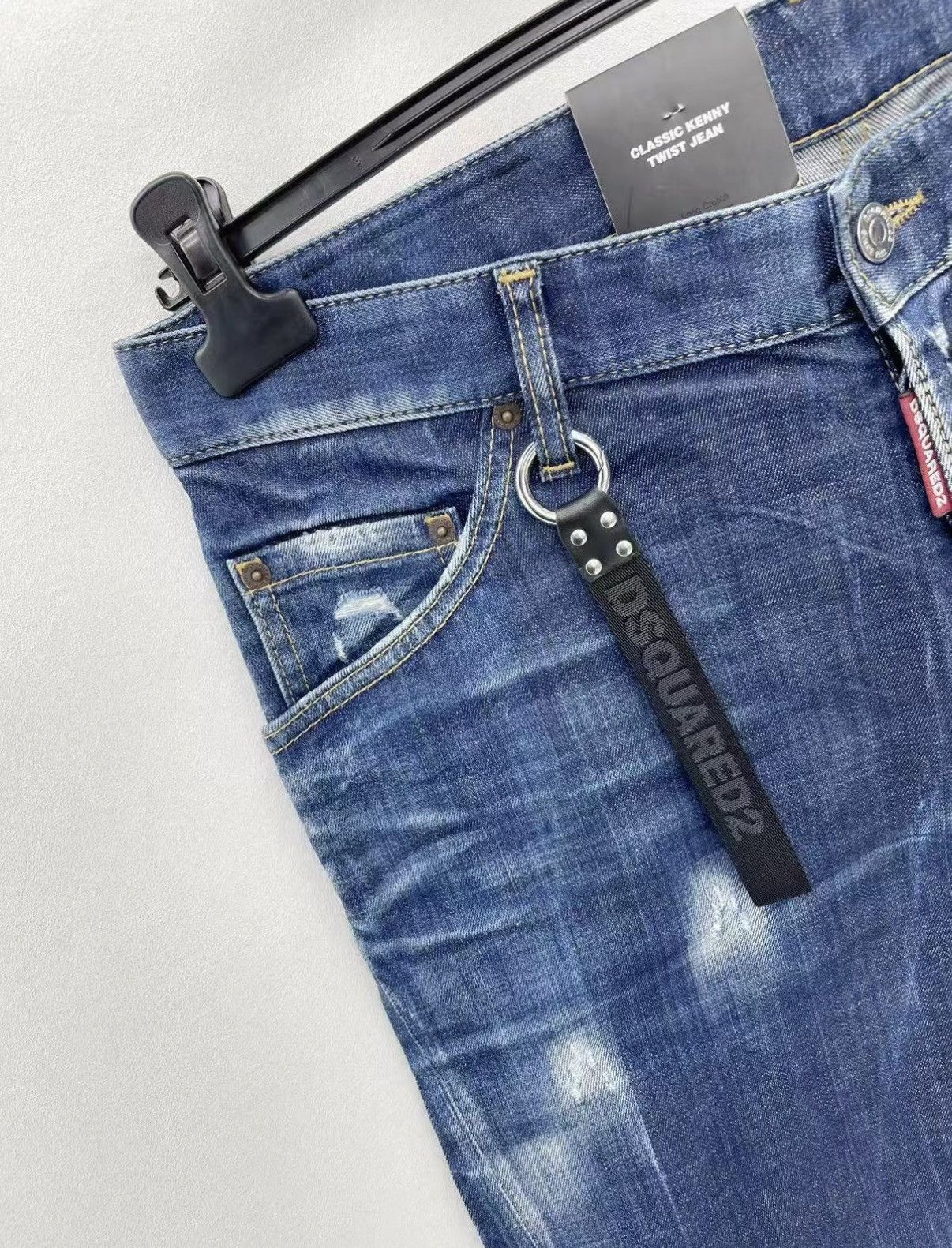 Dsquared2 DSQUARED2 (D2) Tailored Stretch Washed Jeans J30 Size US 32 / EU 48 - 3 Thumbnail