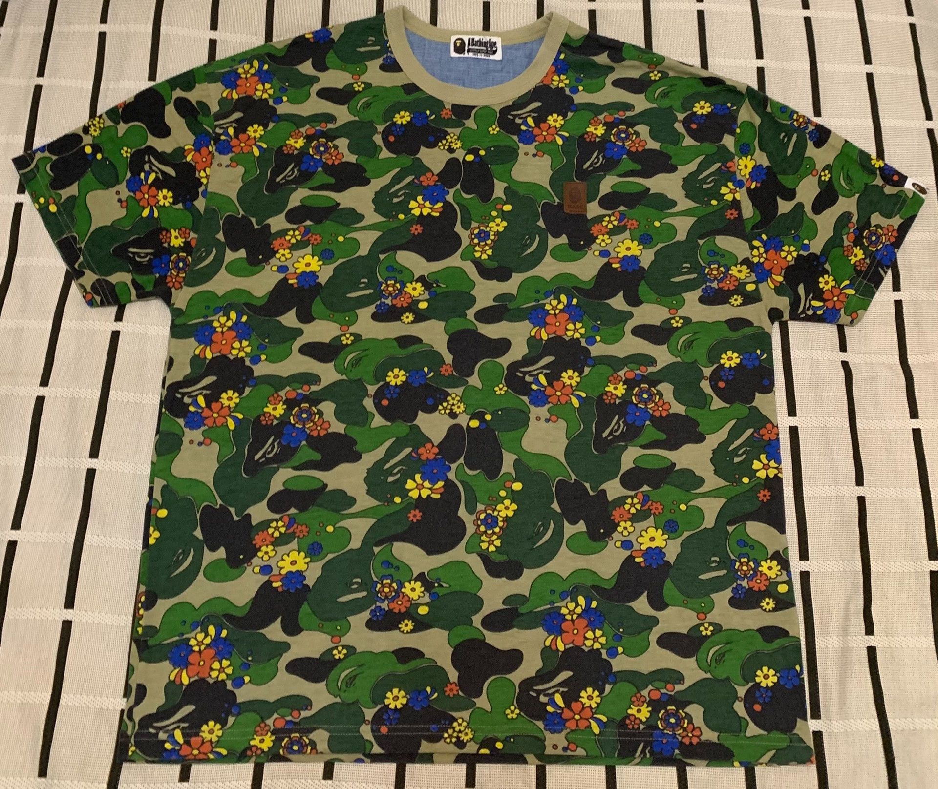 Bape Bape Camo Green T-Shirt Men Size US M / EU 48-50 / 2 - 1 Thumbnail