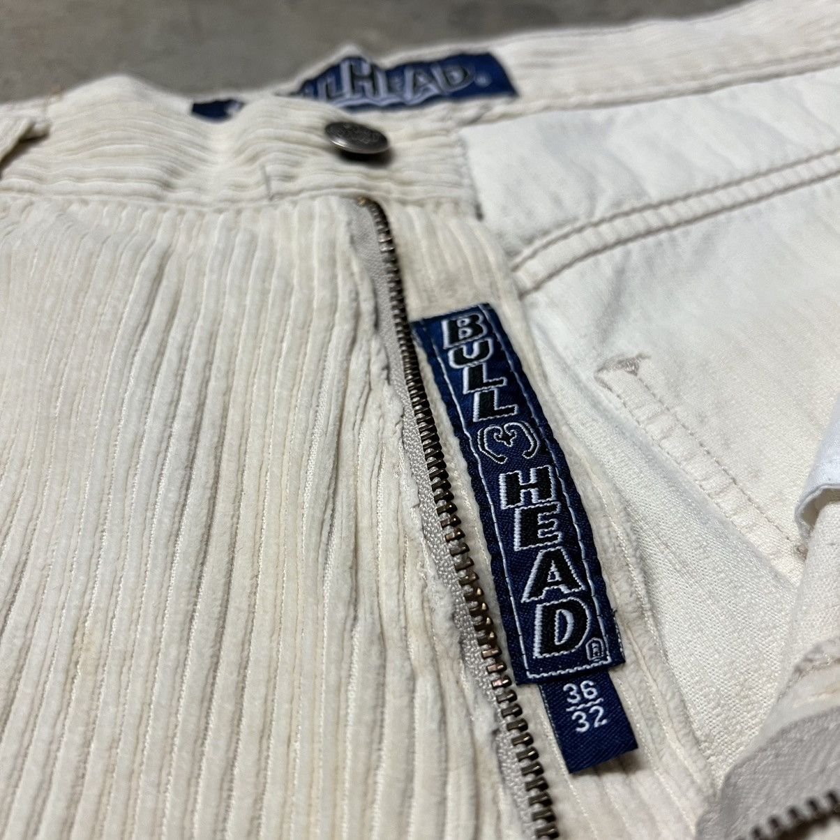 Vintage Y2K BullHead BAGGY Corduroy Wide-Leg Pants