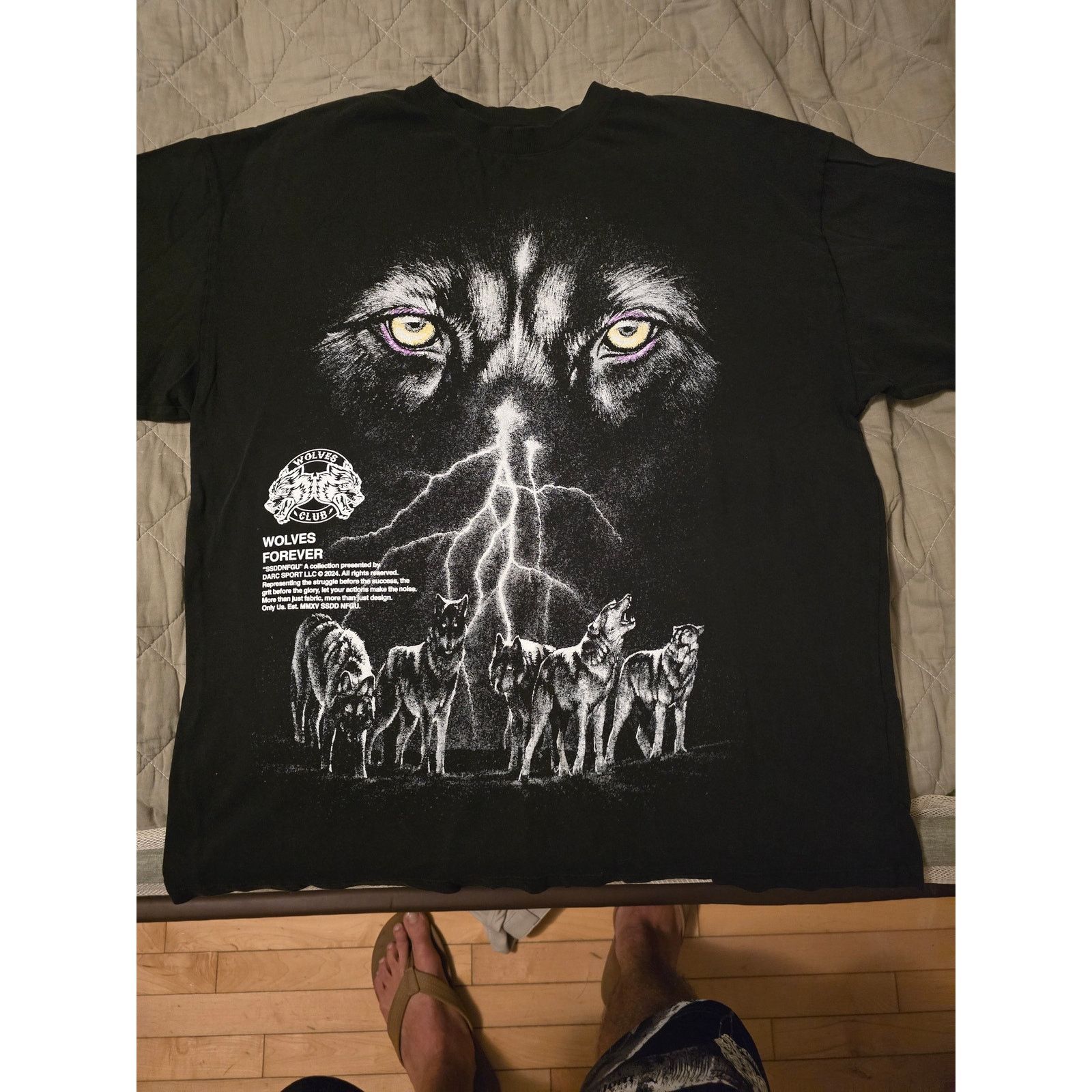 Darc Sport Darc Sport "Wolves Forever XLARGE Size US XL / EU 56 / 4 - 3 Thumbnail