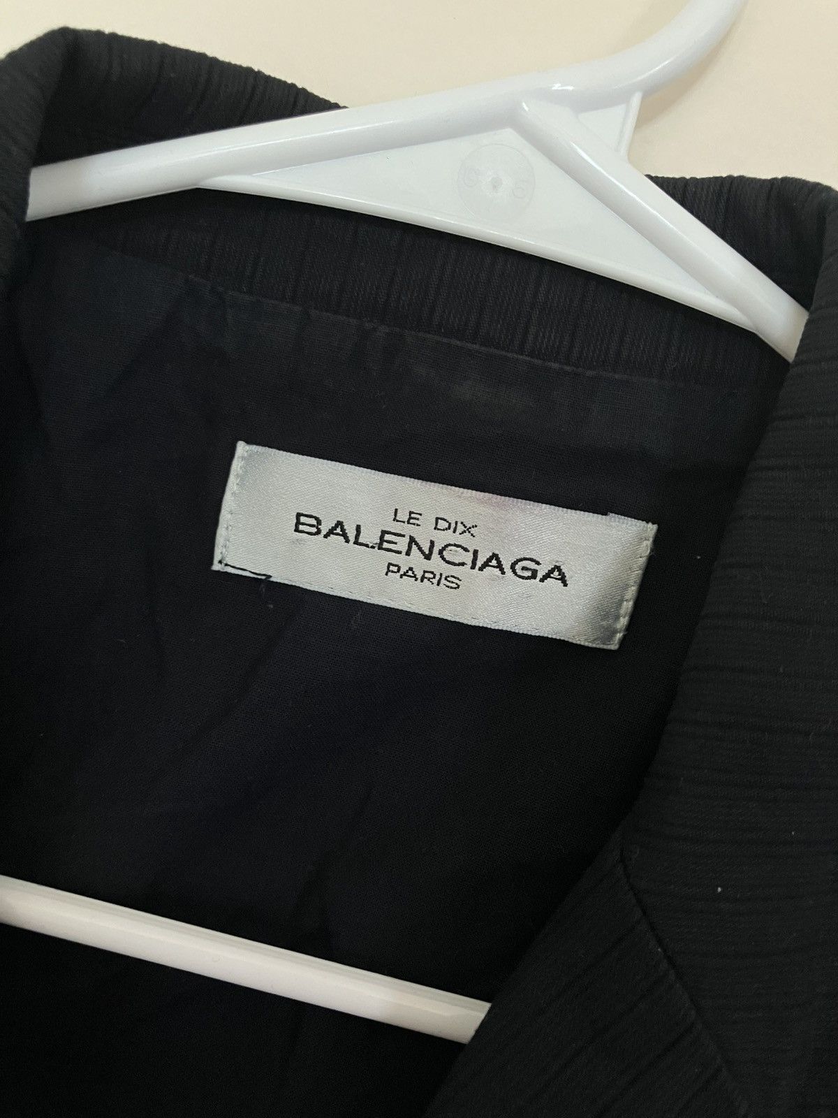 Balenciaga Vintage Balenciaga Le Dix Blazer / Suit Navy Size 42S - 4 Thumbnail