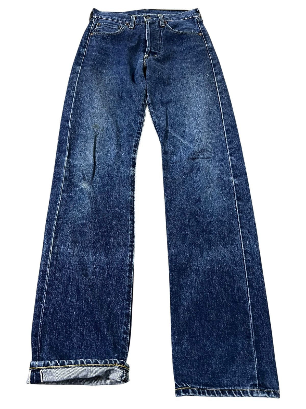 Levi's Vintage Levi’s 503B Big E Selvedge Mud Wash Jean Japan Size US 28 / EU 44 - 1 Thumbnail