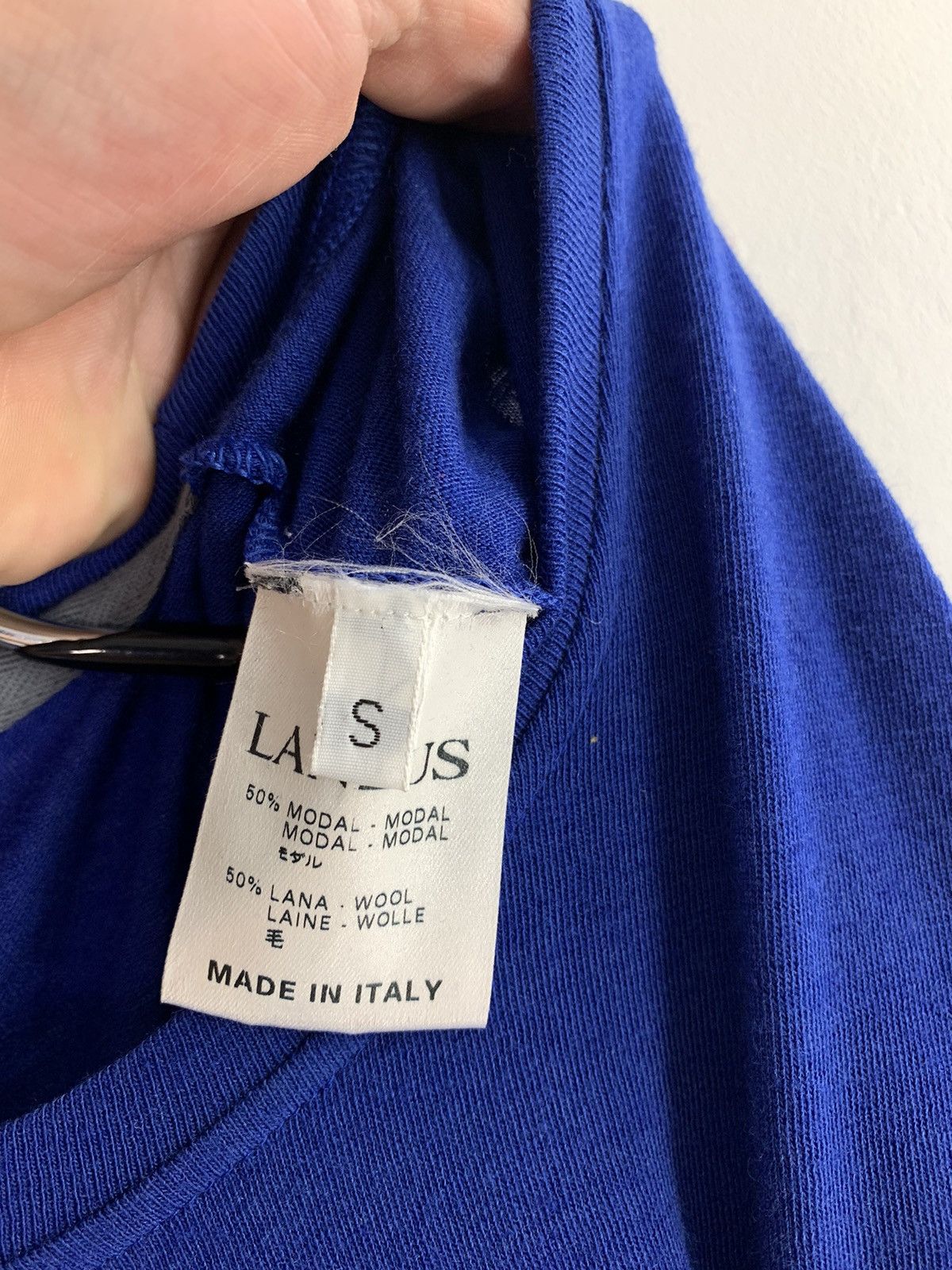 Laneus New Laneus Modal/Wool Long Sleeve S Size Size US S / EU 44-46 / 1 - 8 Thumbnail