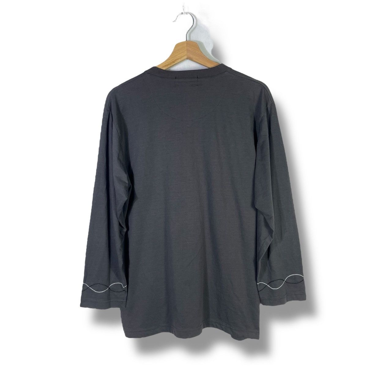 Yohji Yamamoto Y’saccs Yohji Yamamoto Embroidered Night Wear Shirt Size US M / EU 48-50 / 2 - 2 Thumbnail