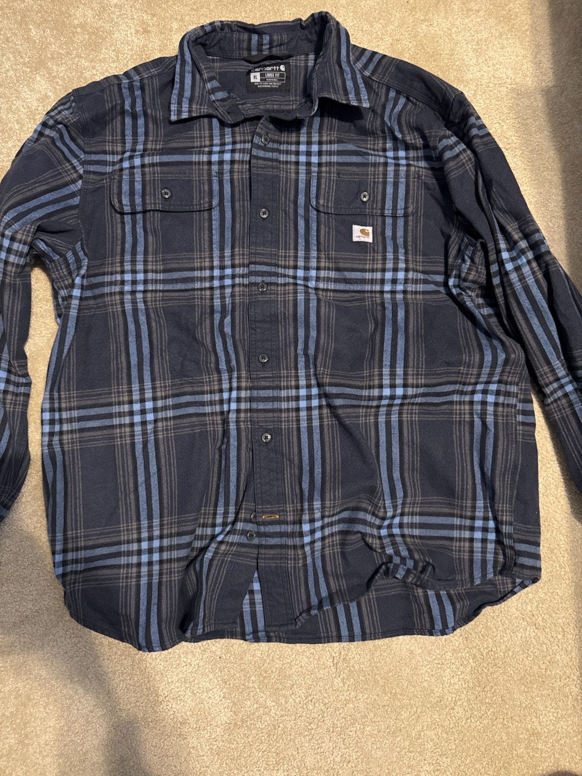 Carhartt Carhartt Flannel Size US XL / EU 56 / 4 - 1 Thumbnail