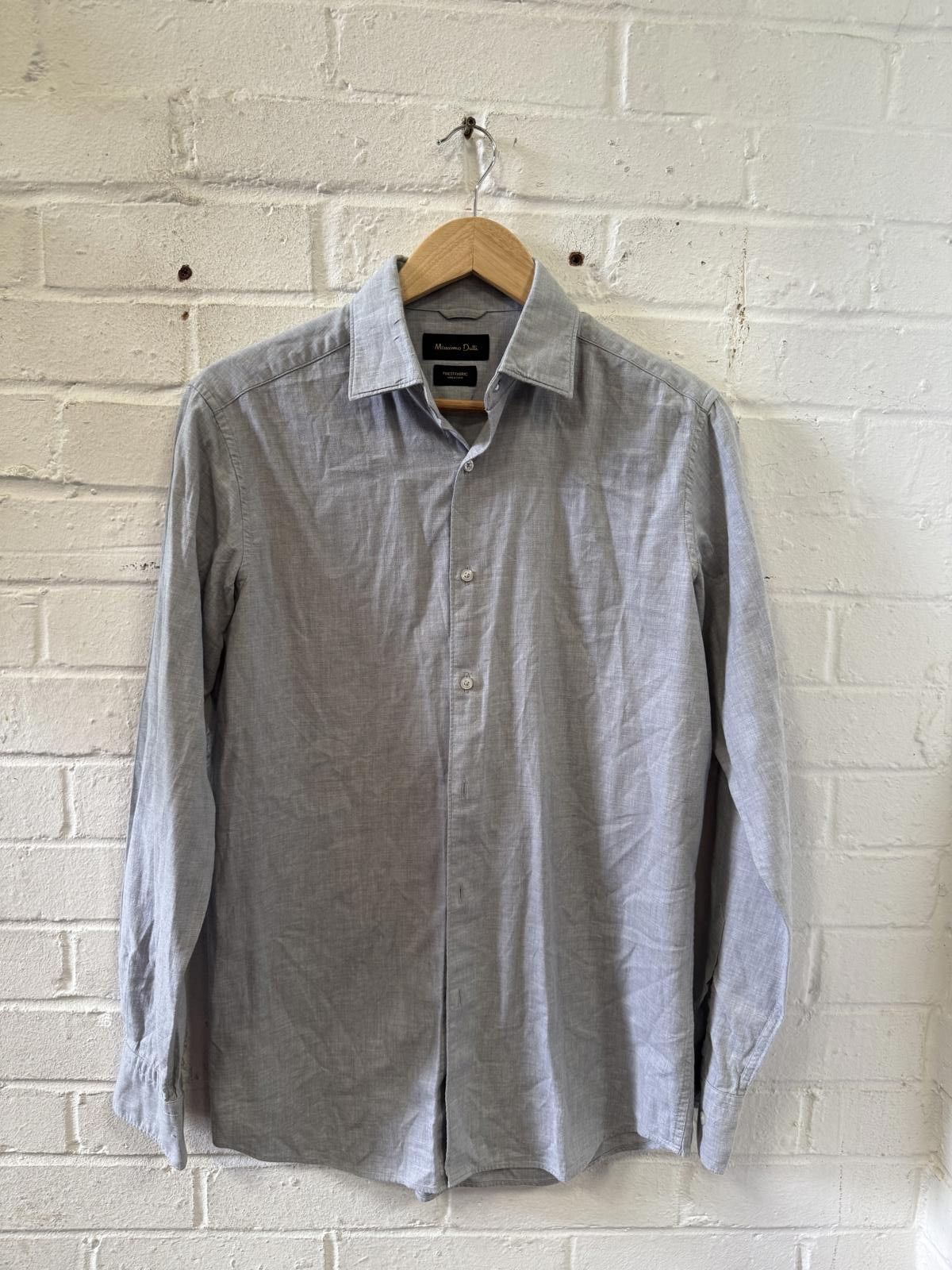 Massimo Dutti Massimo Dutti Men's Long Sleeve Button-Up Shirt Size S Size US S / EU 44-46 / 1 - 1 Thumbnail