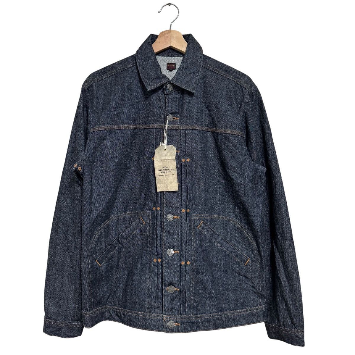Warehouse & Co. BNWT Ego Tripping Denim Jacket Union Made Advance&Basic Size US M / EU 48-50 / 2 - 1 Thumbnail