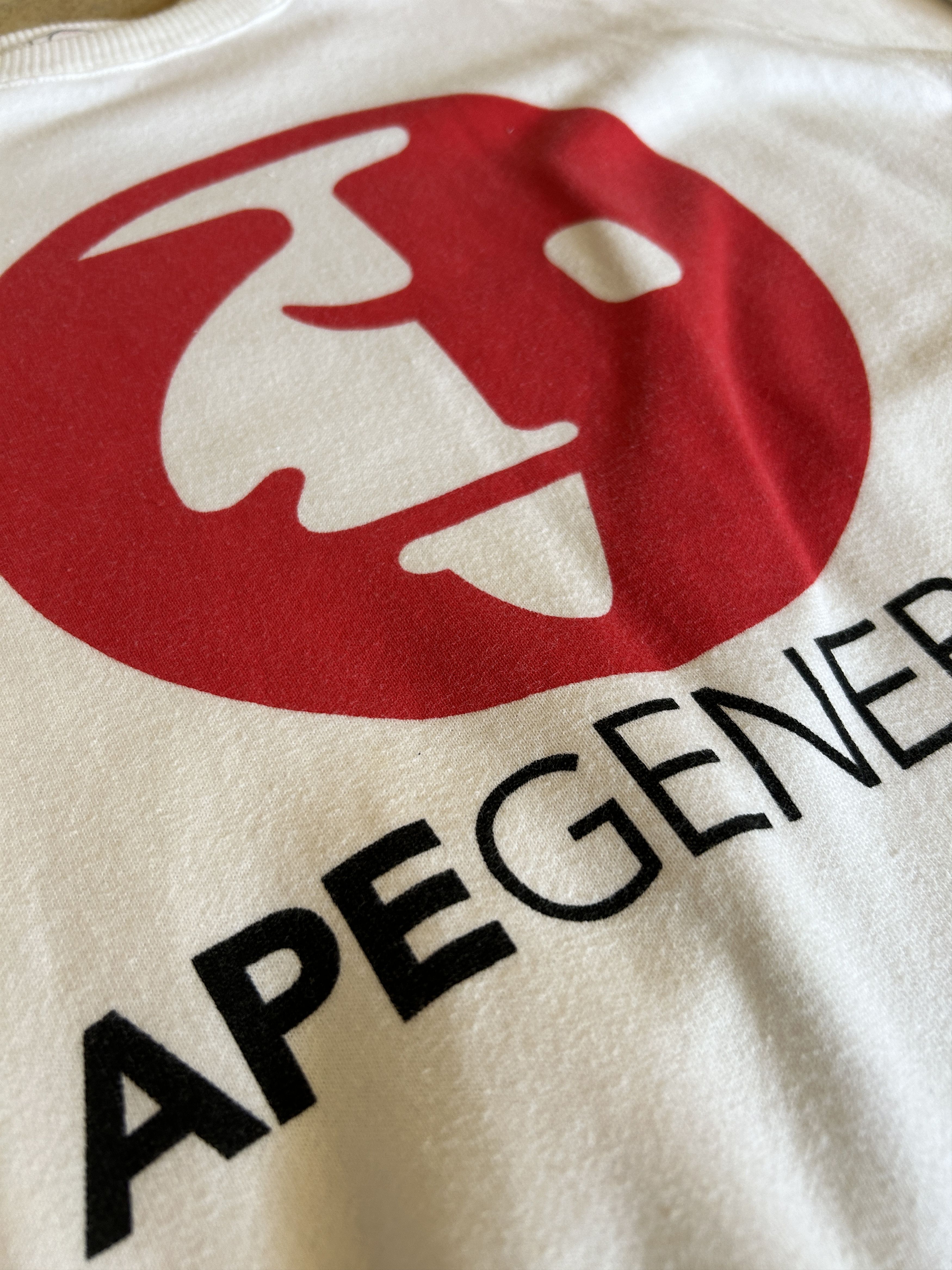 Bape Ape General Logo Sweatshirt - Japanese Vintage Size US M / EU 48-50 / 2 - 2 Thumbnail