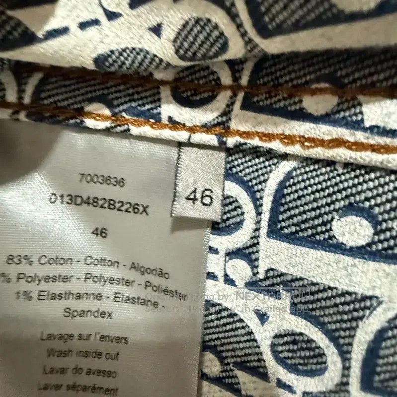 Dior Dior Women's Denim Jacket in Deep Blue . Size XXS / US 00 / IT 34 - 4 Thumbnail