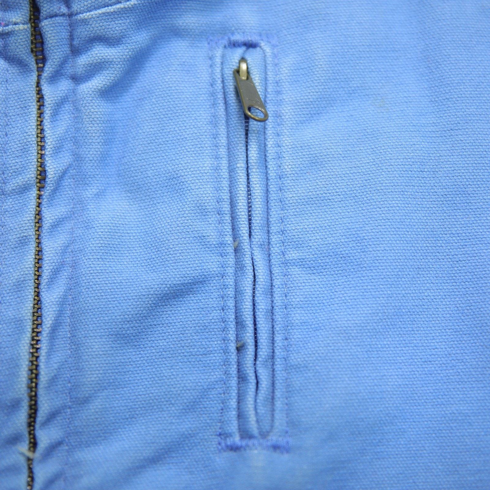 Carhartt Vintage Carhartt WJ022 FHB Blue WOMENS Jacket Sherpa Lined Size US M / EU 48-50 / 2 - 8 Thumbnail