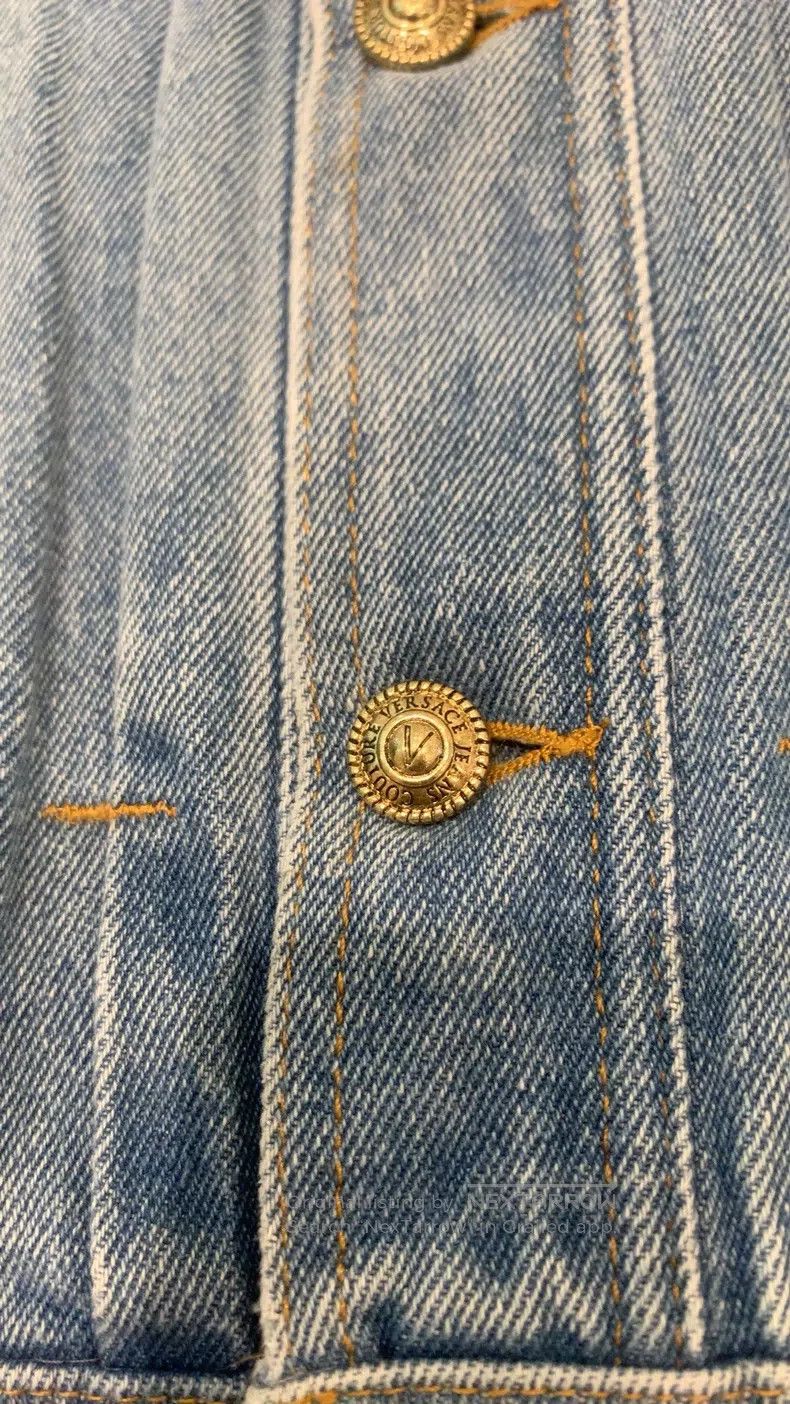 Versace Versace Haute couture denim jacket Size US S / EU 44-46 / 1 - 4 Thumbnail