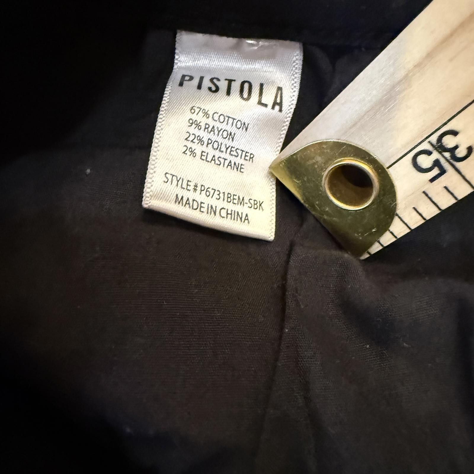 Pistola Pistola Arielle mid-rise skinny jeans, Silicone Black – 32 Size 32" / US 10 / IT 46 - 6 Thumbnail