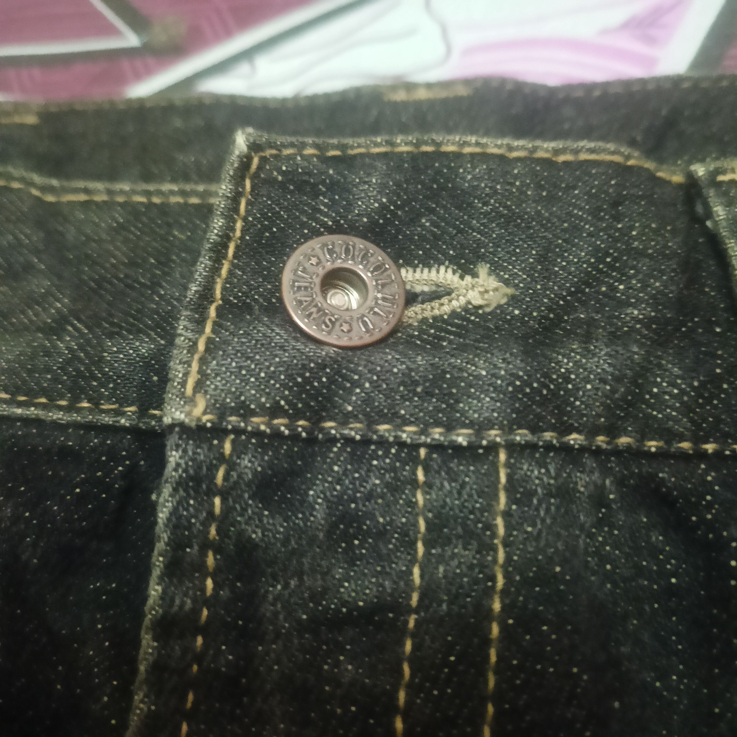 Japanese Brand Japanese CO&LU flared Black Jeans Size US 31 - 4 Thumbnail