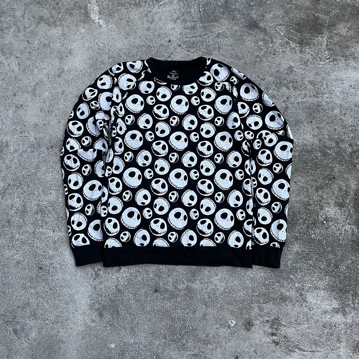 If Six Was Nine Vintage Y2K Sweater 90s SKETON SKULLS Knitted S Size US S / EU 44-46 / 1 - 1 Thumbnail