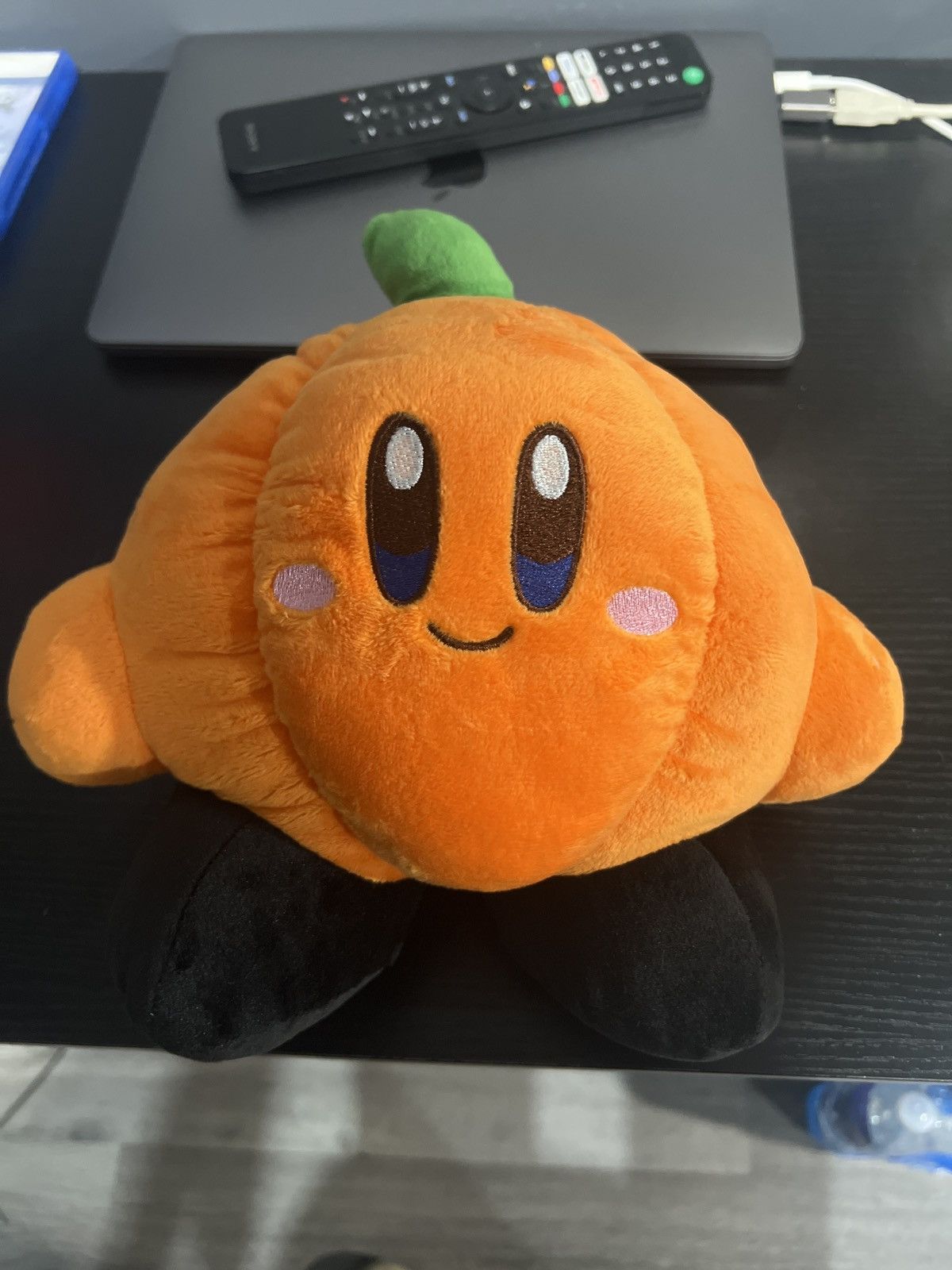 image of Asspizza Pumpkin Kirby By Fake Tree in Orange, Men's