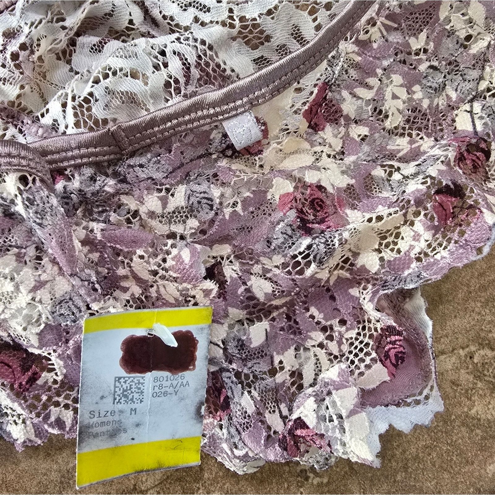 Other Multicolored Lace Detailed Cheeky Panty Size ONE SIZE - 3 Thumbnail