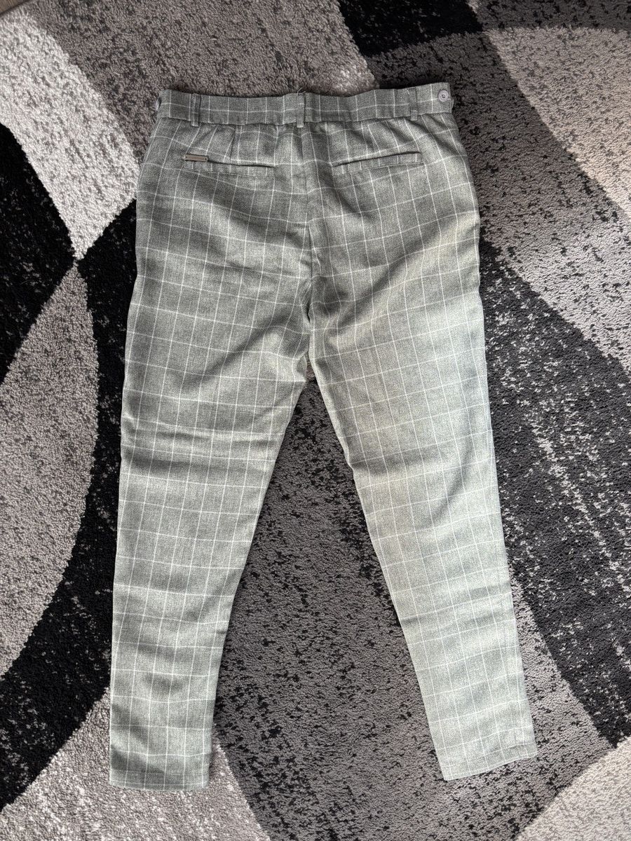 Maniere De Vior Gray Trousers Size US 32 / EU 48 - 2 Thumbnail