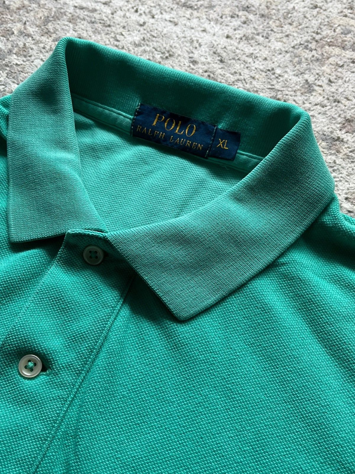 Polo Ralph Lauren Polo Ralph Lauren Small Pony Green Polo Shirt Rare Sz XL Size US XL / EU 56 / 4 - 7 Thumbnail
